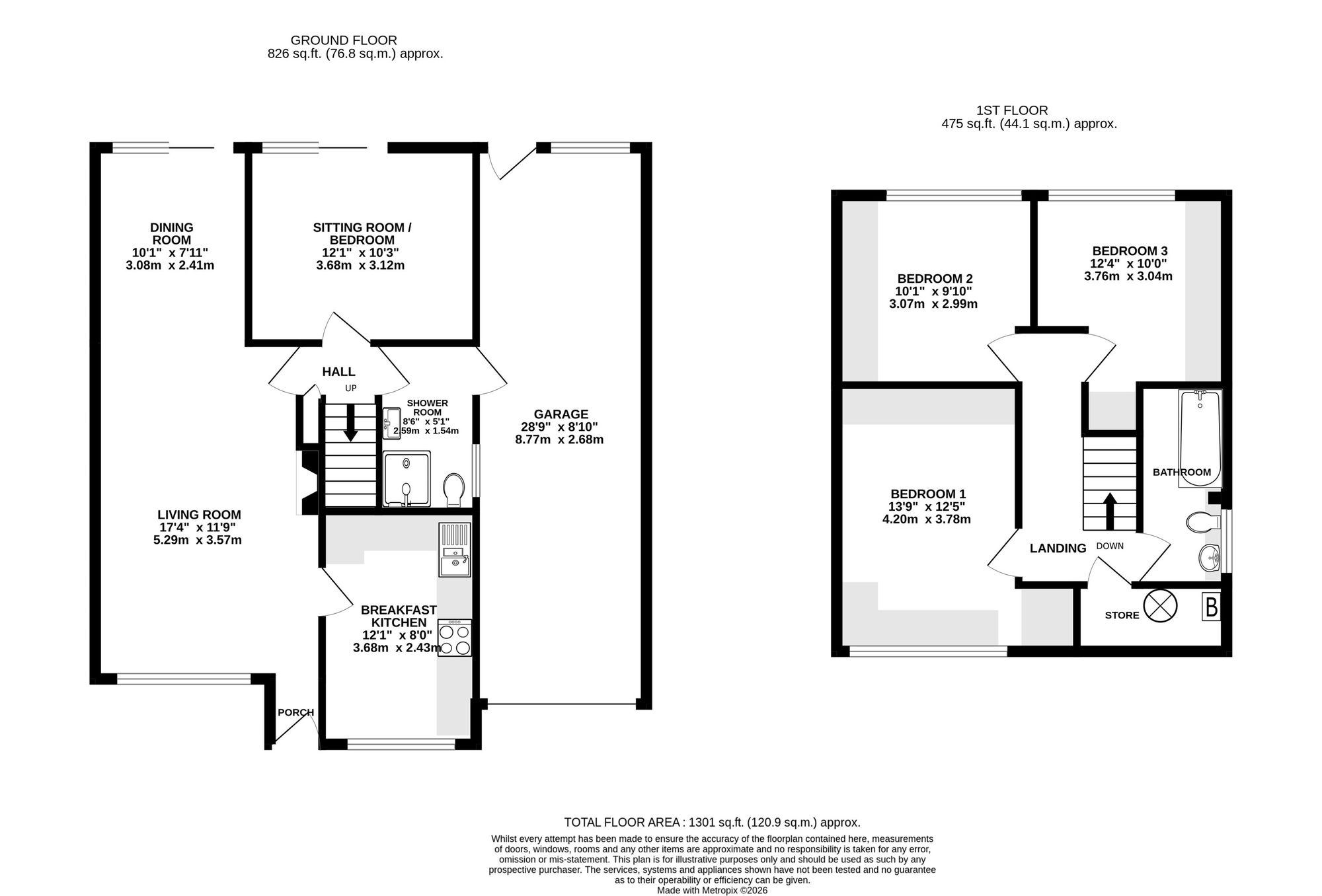 3 Hallwood Road, Wilmslow floorplan