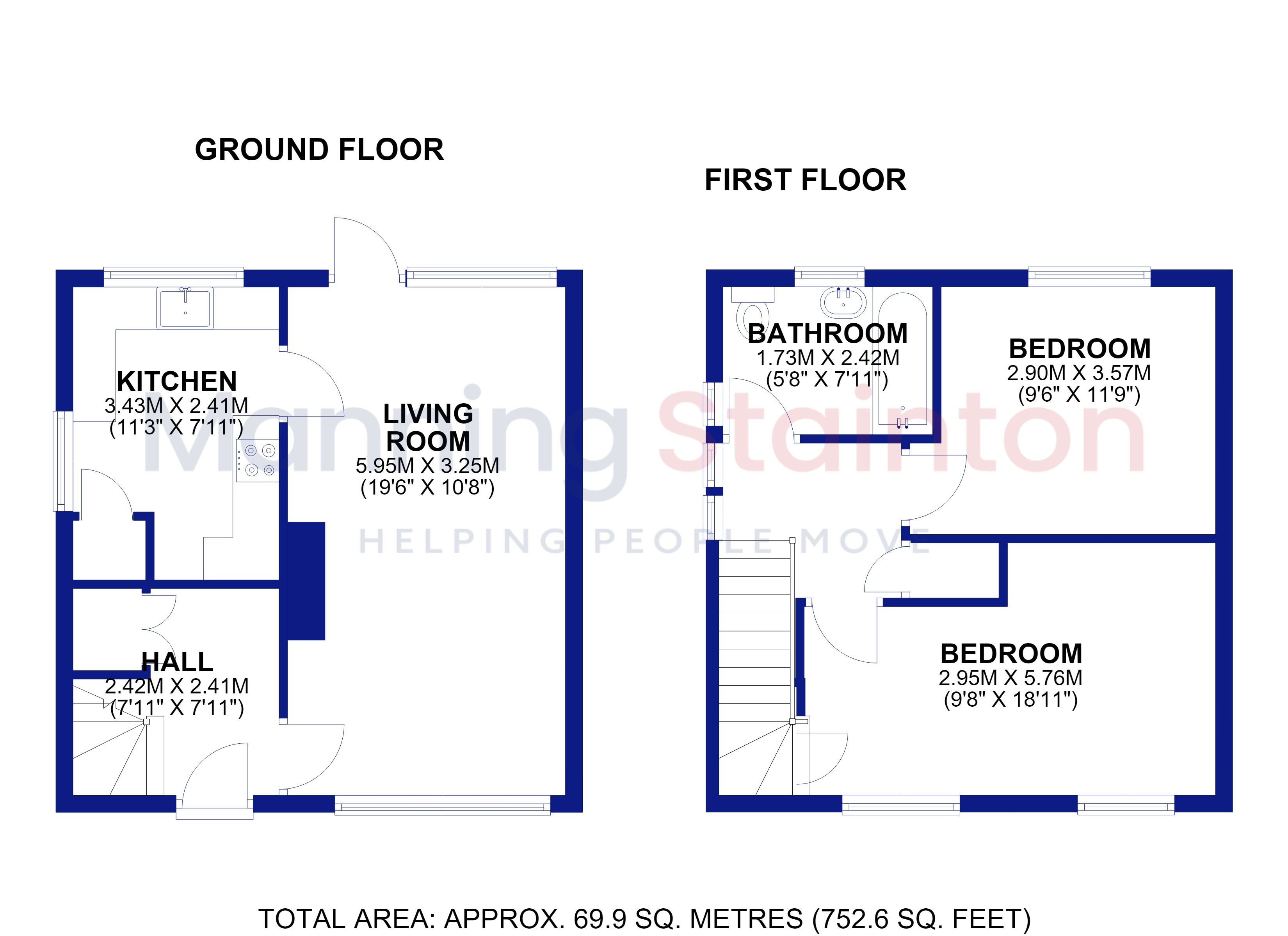 16, St. Catherines Hill, Leeds floorplan
