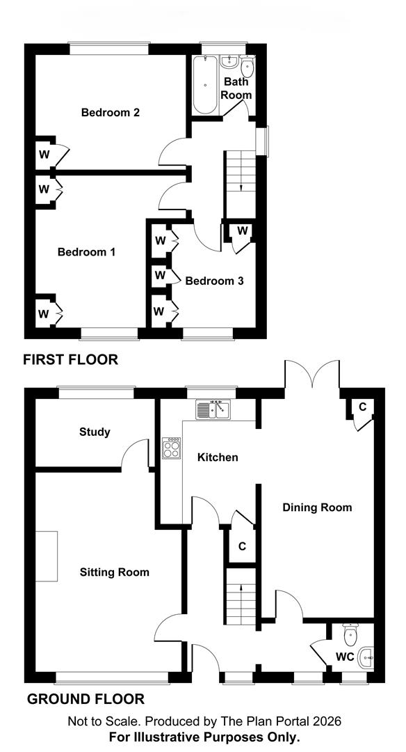 54, Blythwood Gardens, Stansted floorplan