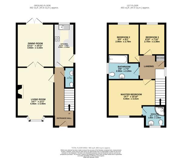 1, Birchwood Close, Hull floorplan