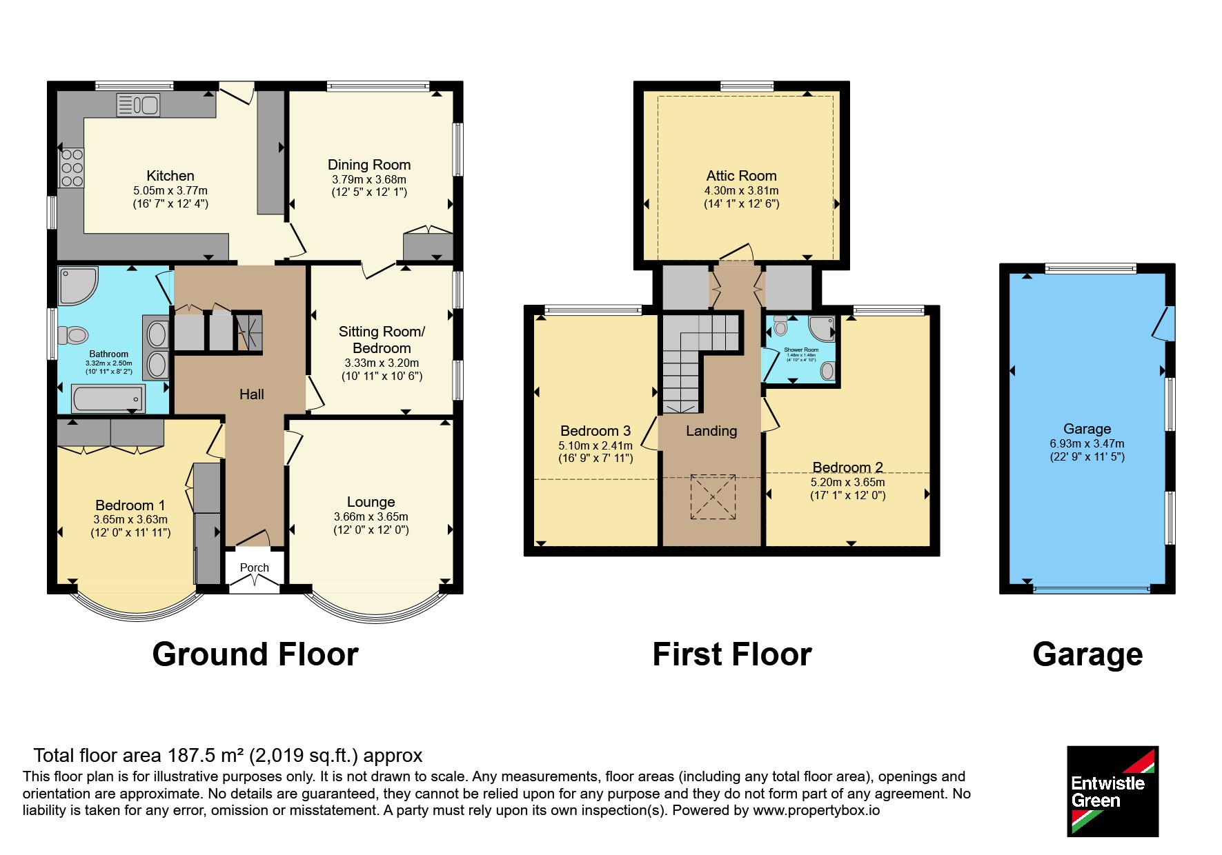 543, Leyland Lane, Lancashire floorplan