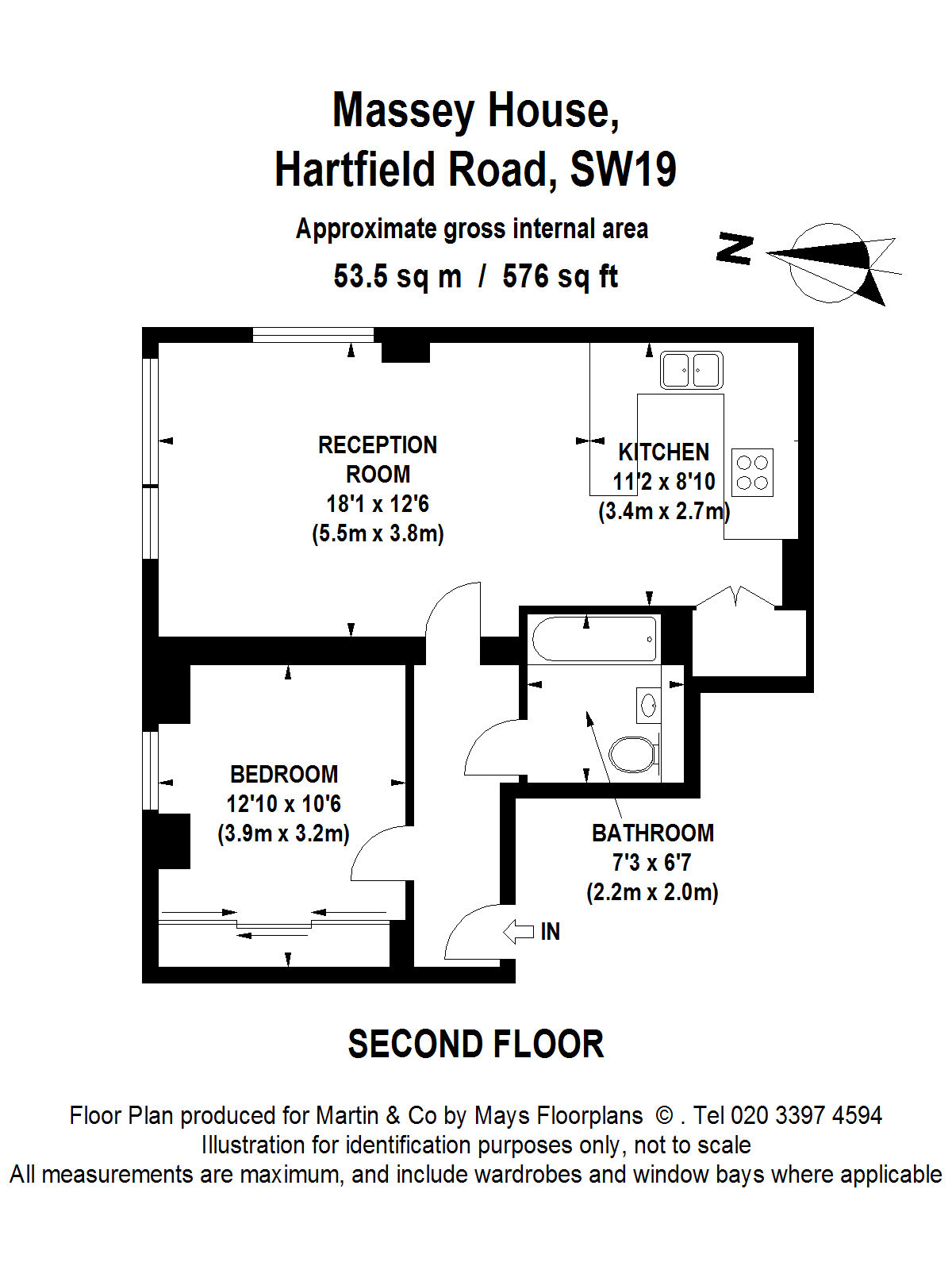 1 Bedrooms Flat to rent in Hartfield Road, London SW19