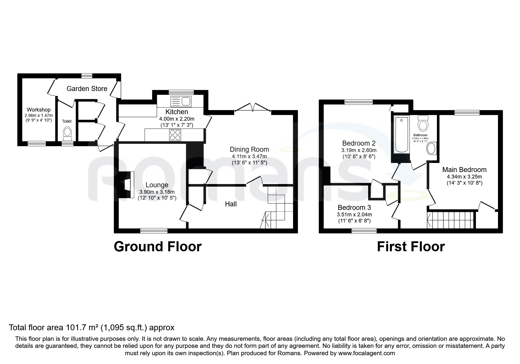 1, Pemerton Road, Basingstoke floorplan
