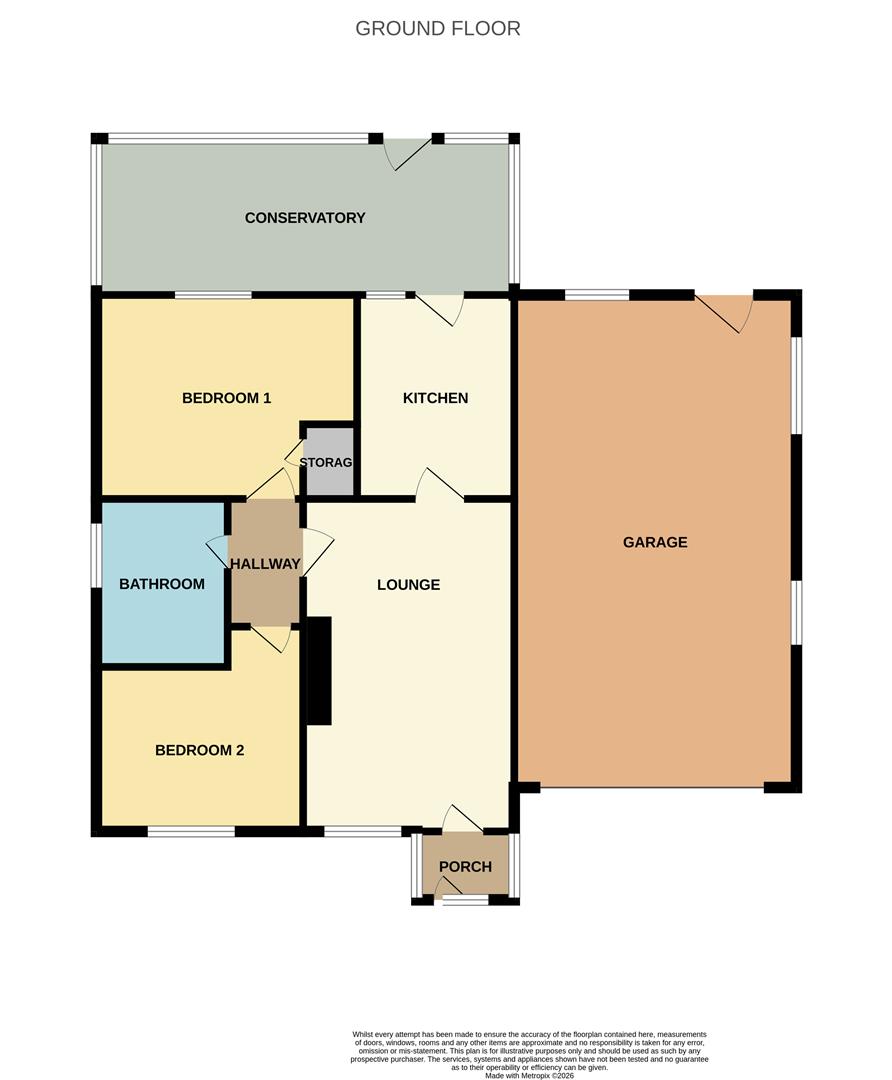 19, Newborough Close, Stoke-On-Trent floorplan