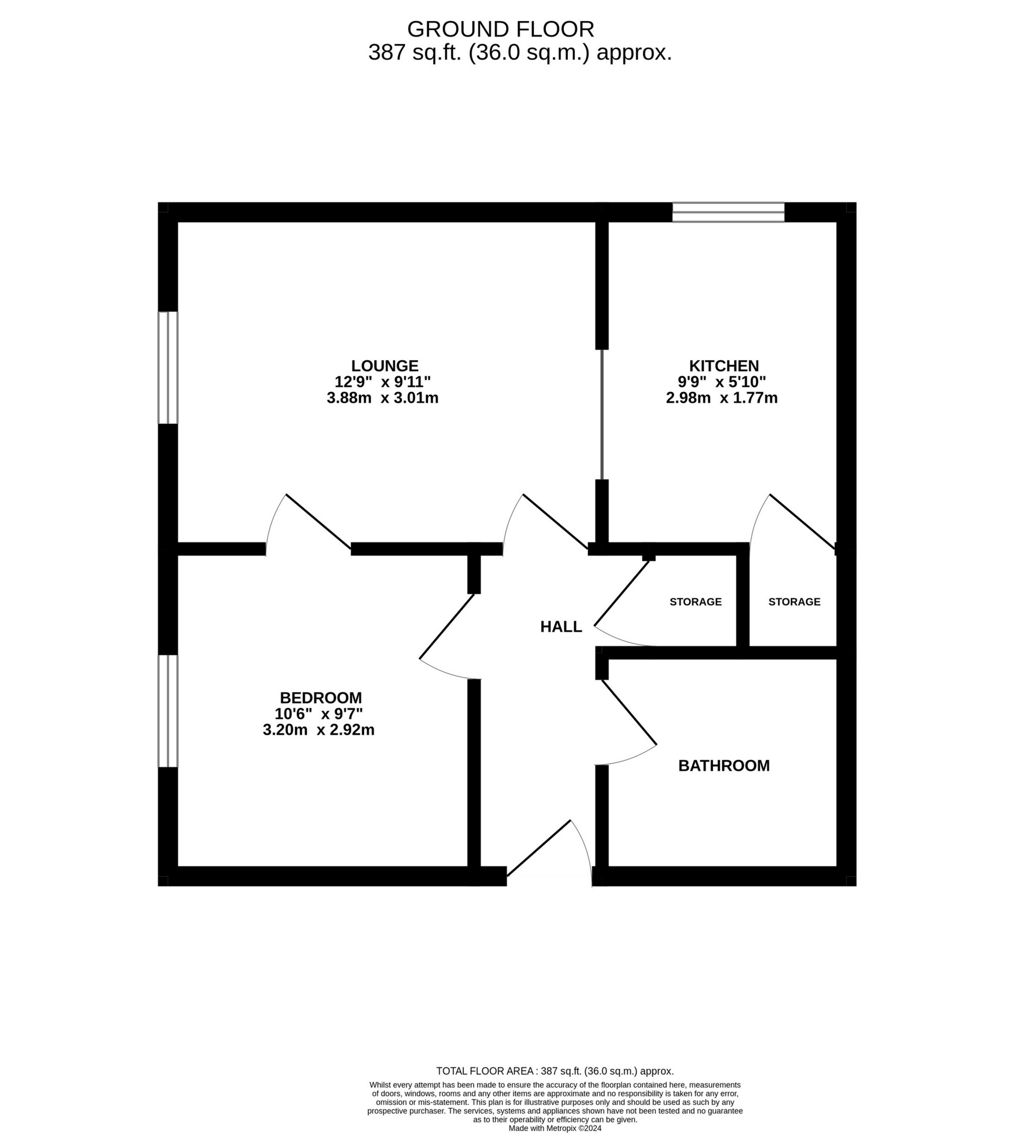 28, Hyde Court, Yeovil floorplan