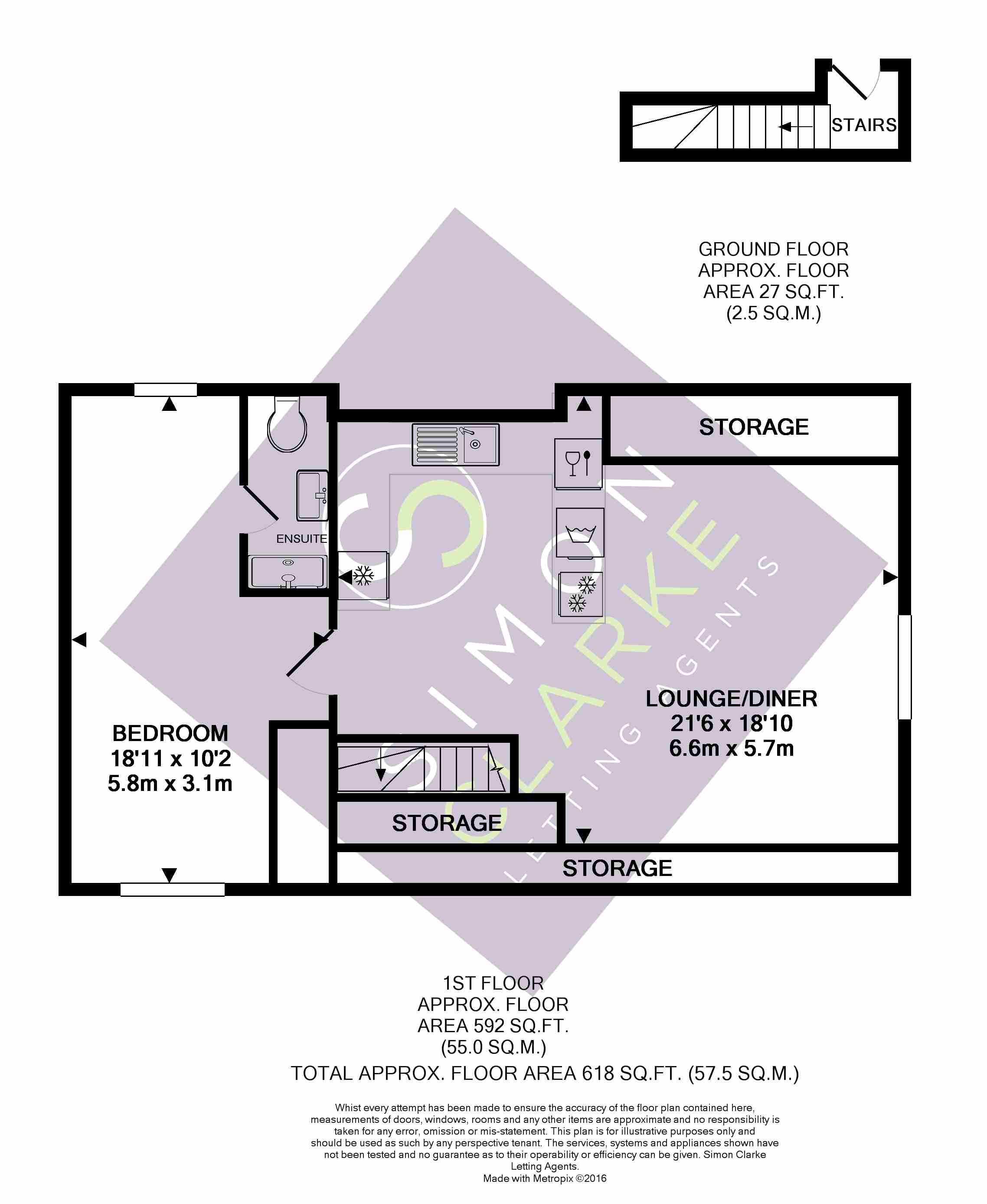 1 Bedrooms Flat to rent in St Wilfrids Road, Barnet EN4