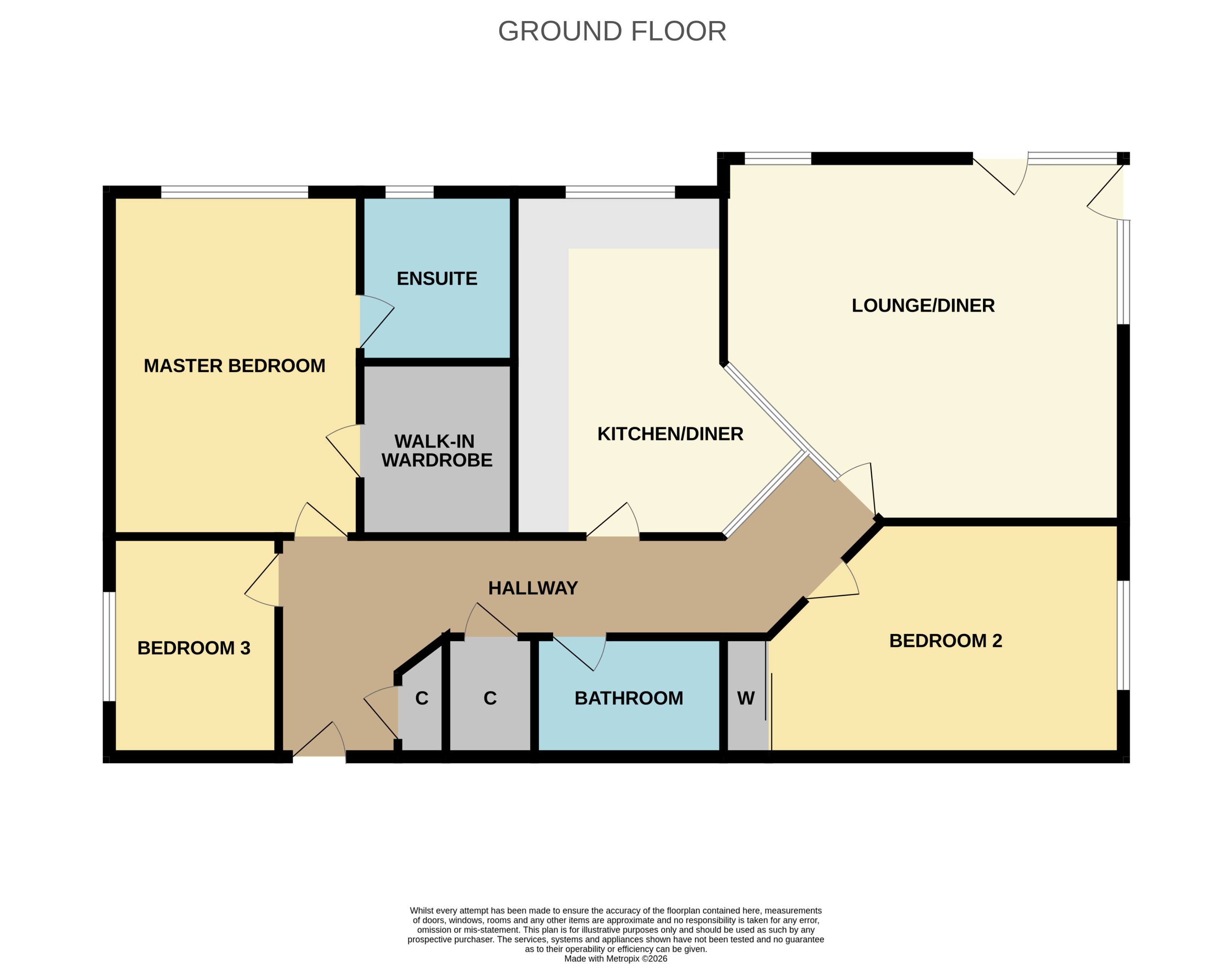 160, 160 Polmuir Road, Aberdeen floorplan