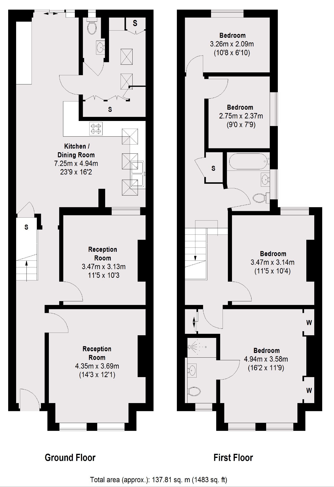 Dinsmore Road, London SW12, 4 bedroom property for sale 57745475