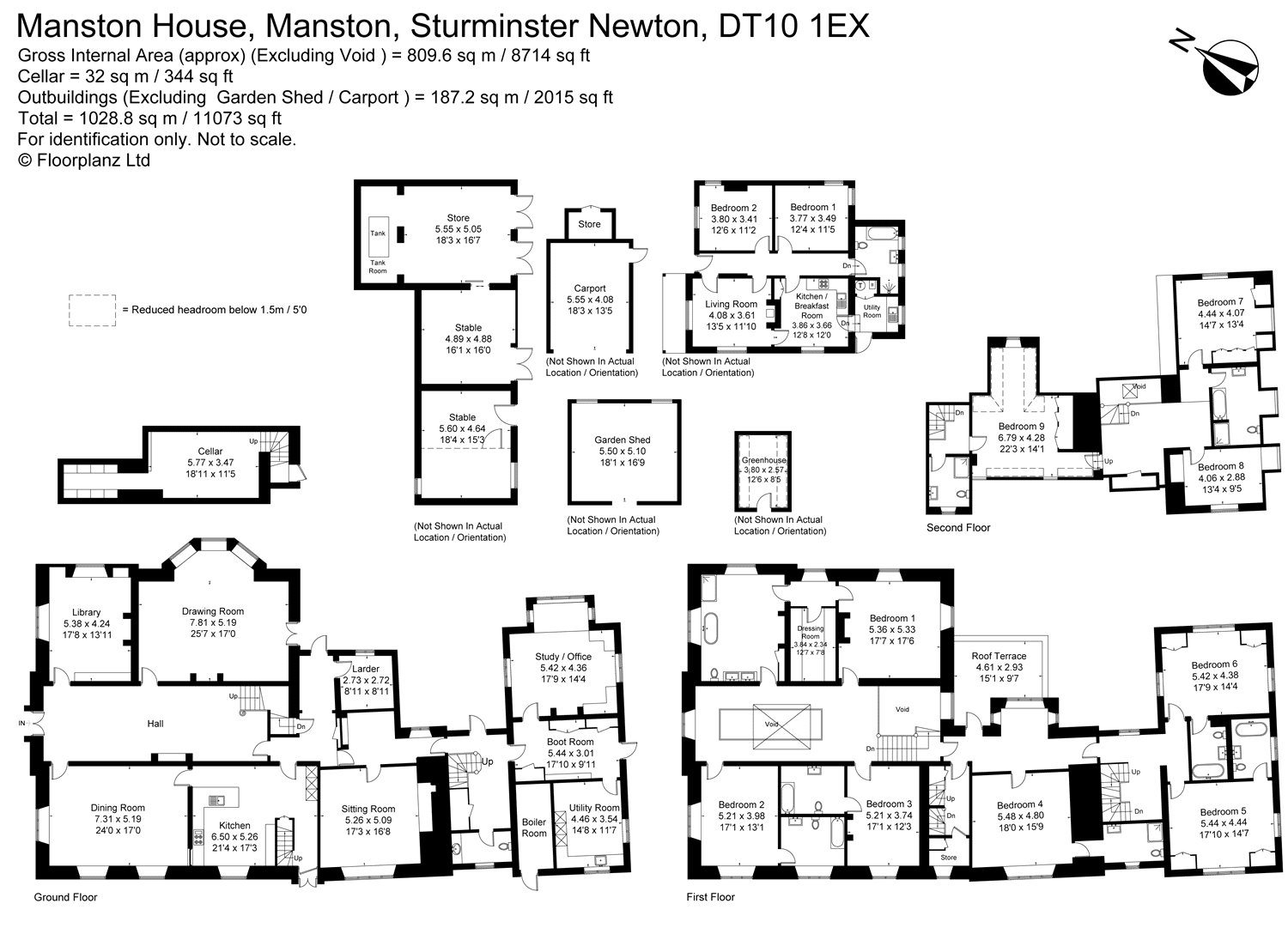 Manston, Sturminster Newton, Dorset DT10, 9 bedroom detached house for sale 64511049