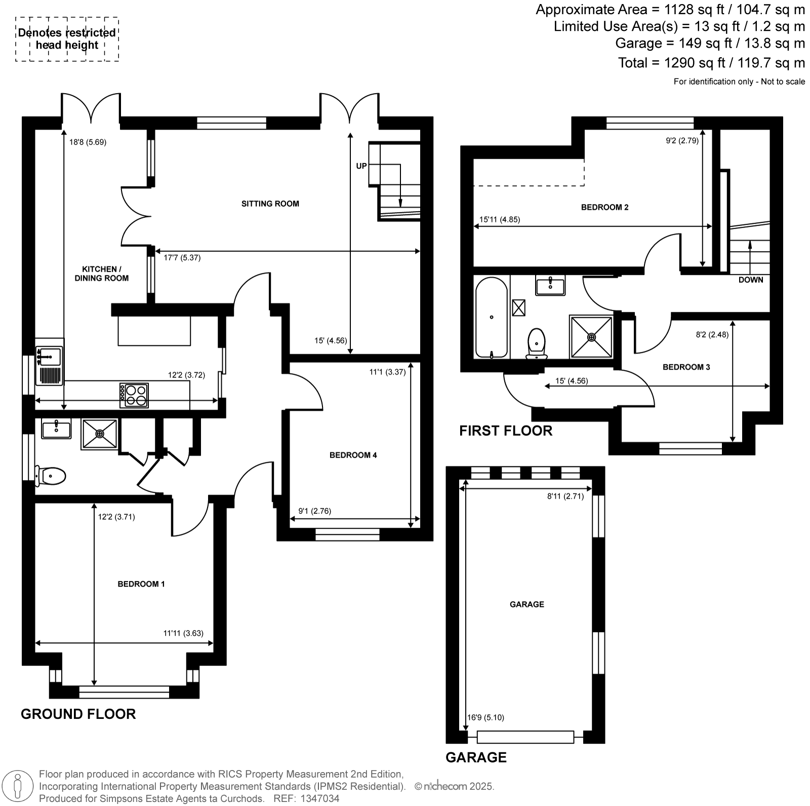 21, Sandy Lane, Woking floorplan