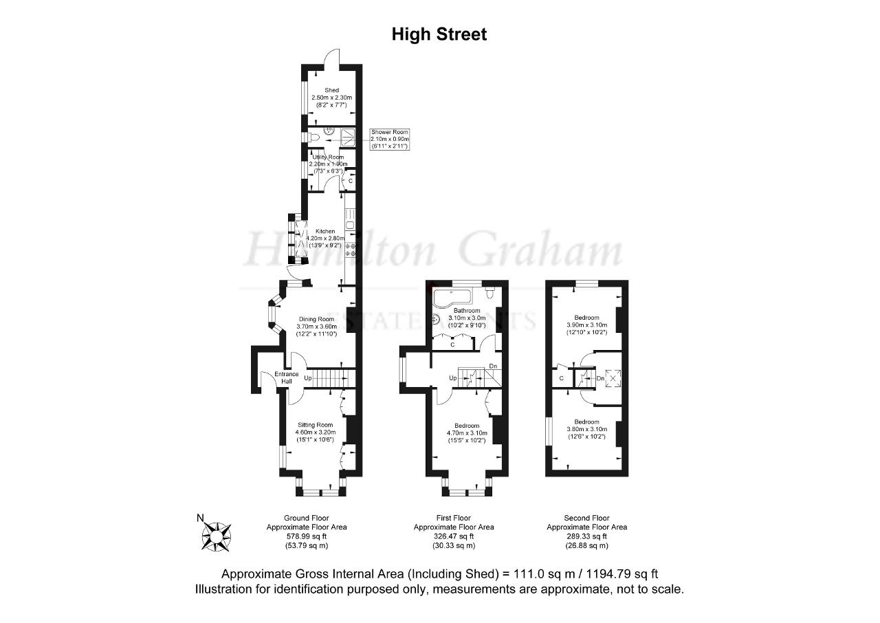16, High Street, Steyning floorplan
