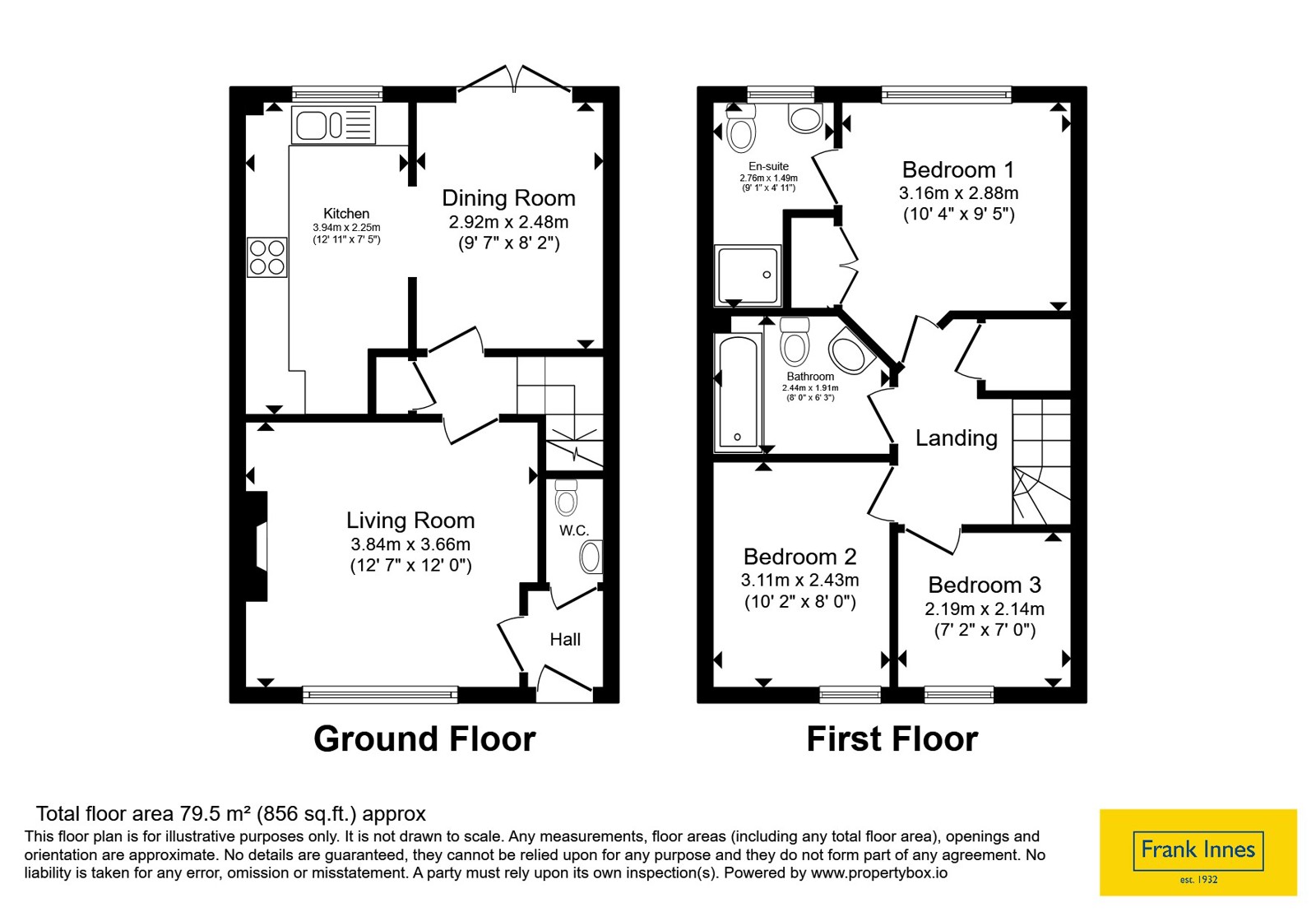 Anglia Drive, Swadlincote floorplan