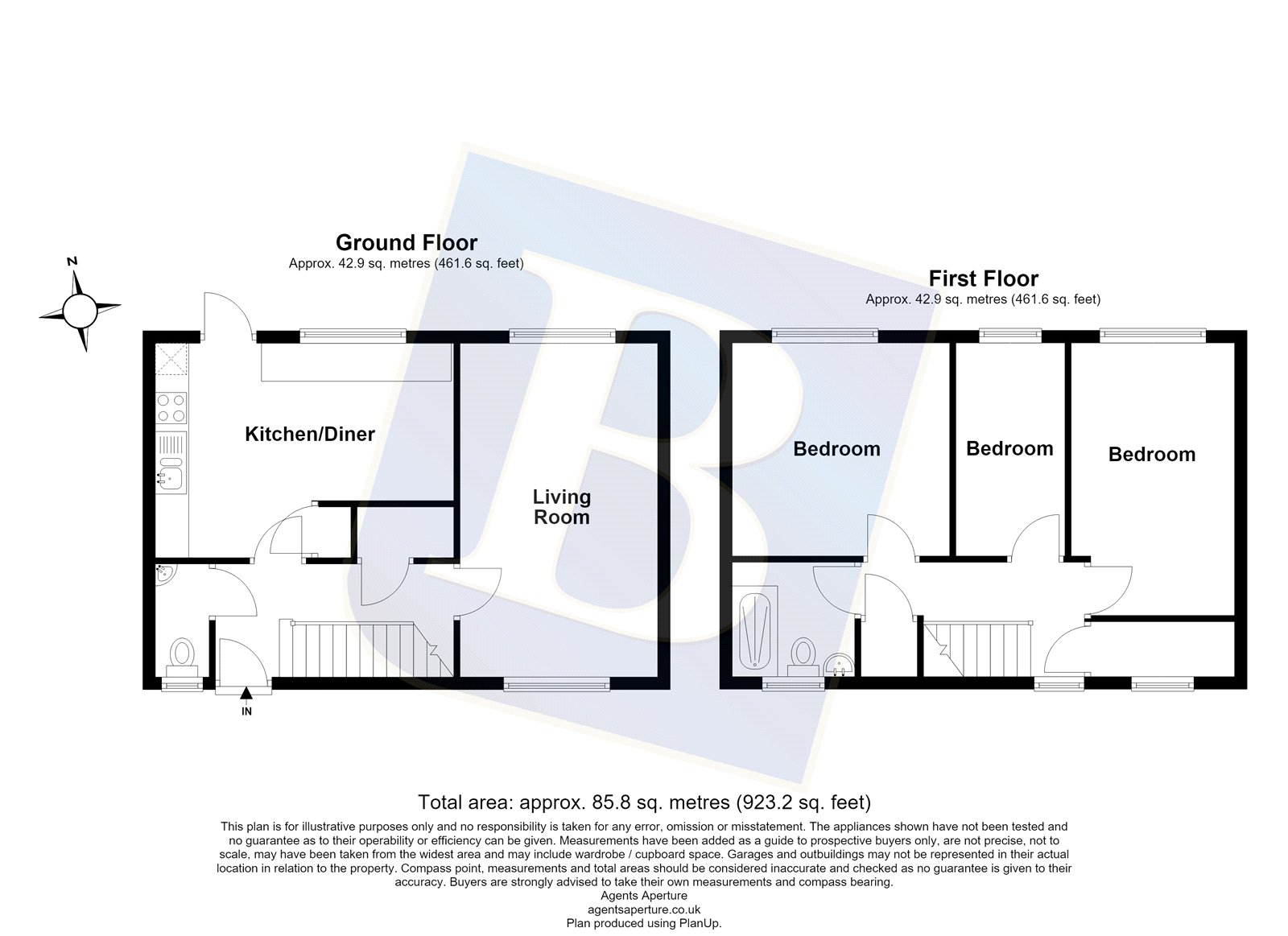 17, Turners Close, Essex floorplan