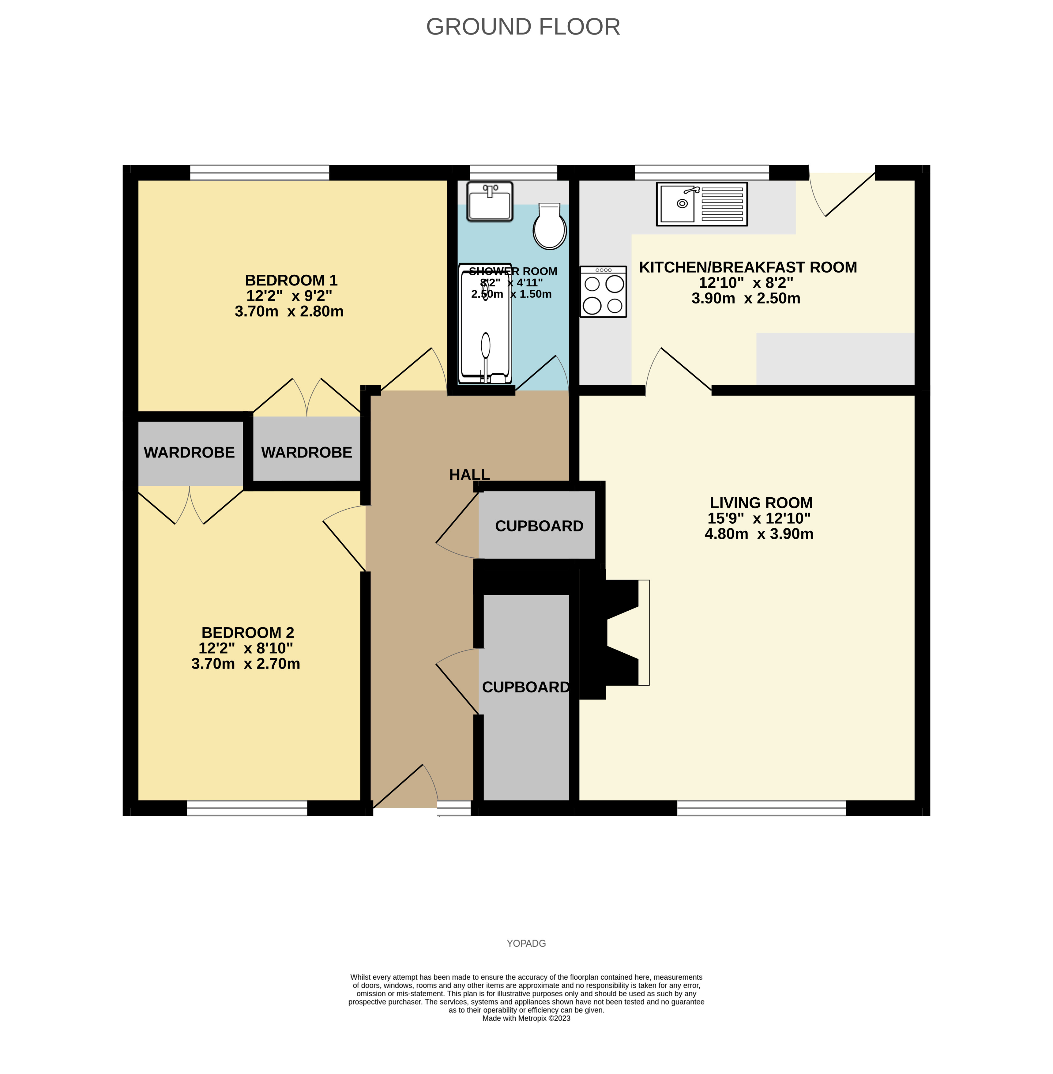 Kindar Drive, New Abbey, Dumfries DG2, 2 bedroom semidetached bungalow