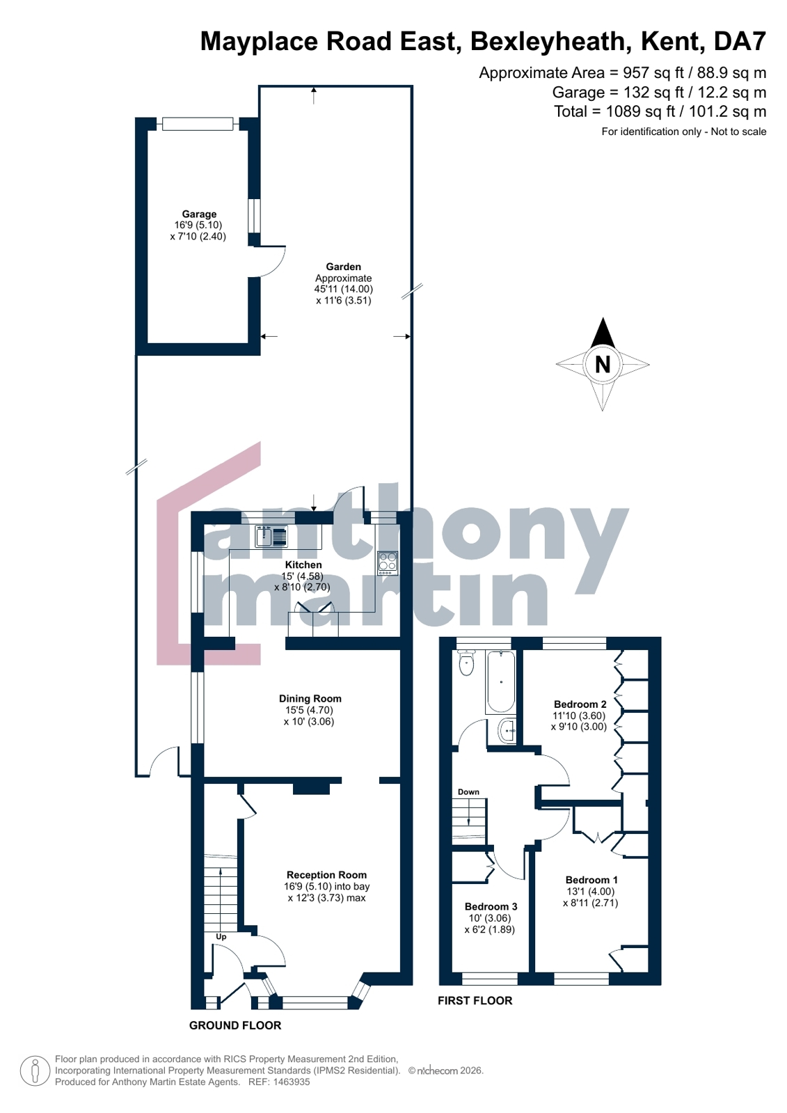 25, Mayplace Road East, Kent floorplan