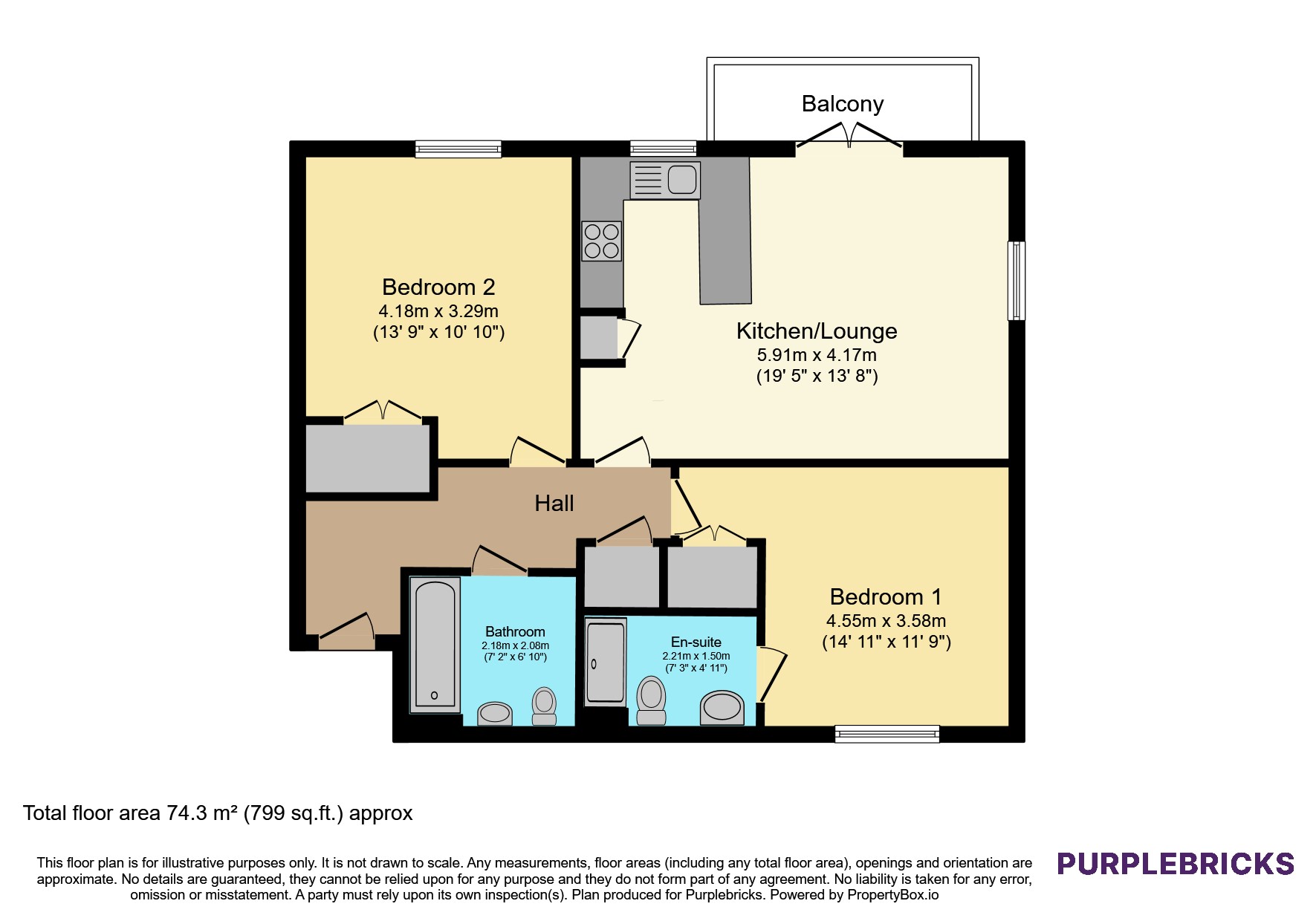 3/Sapphire Lodge, 31 Castle Hill Drive, Swanscombe floorplan