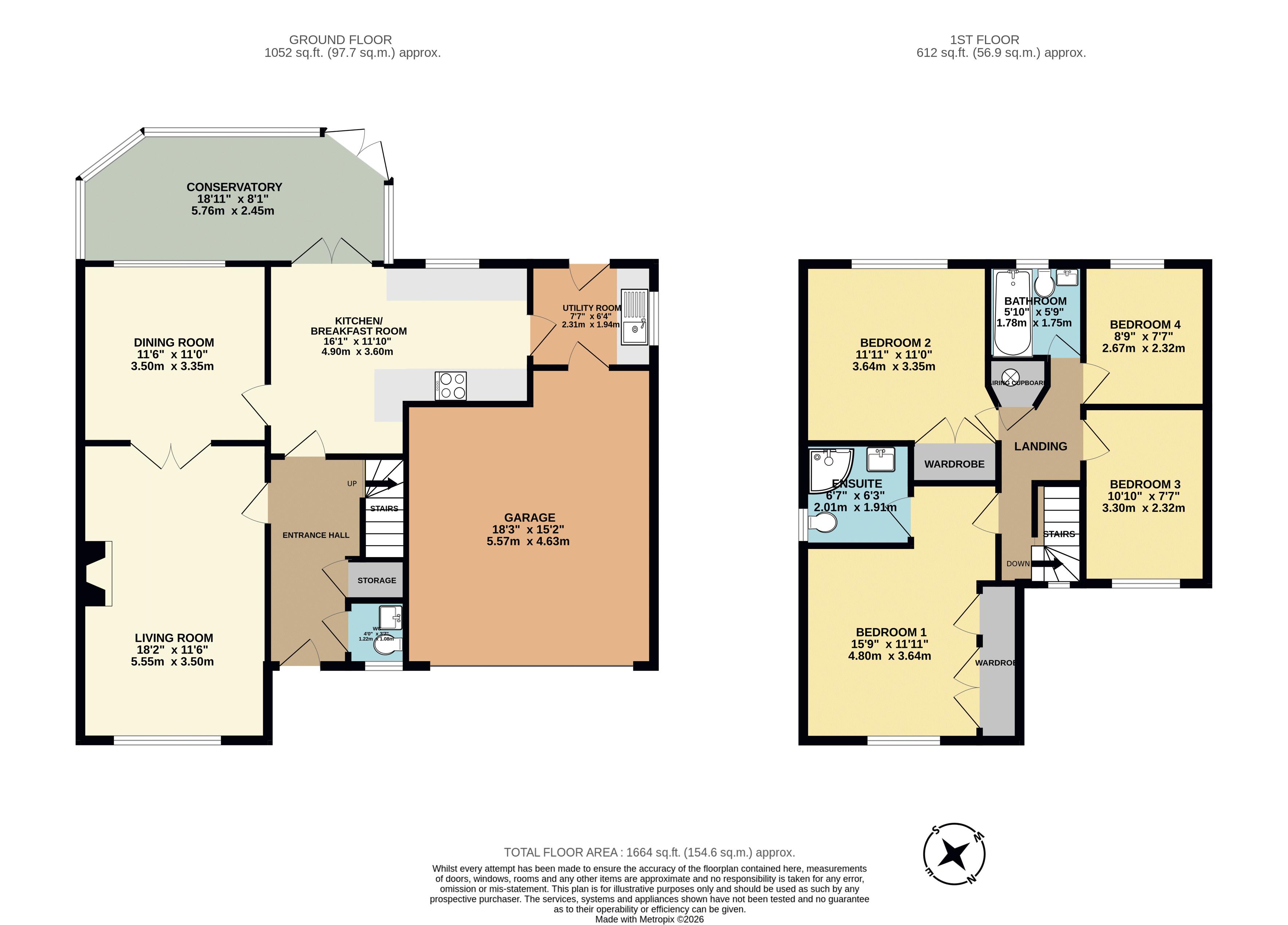 6, The Oaks, Dartford floorplan