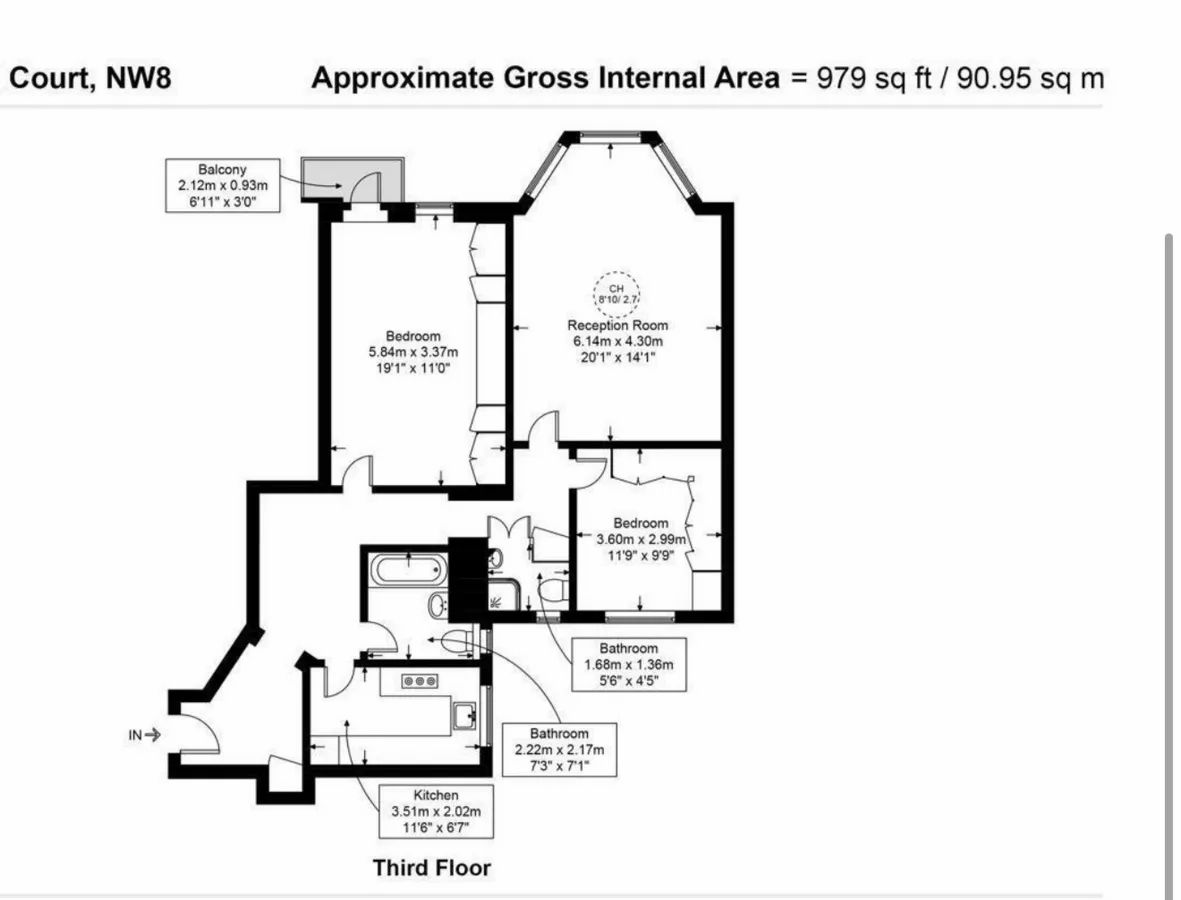 St. Johns Wood Road, St. Johns Wood Road, London floorplan