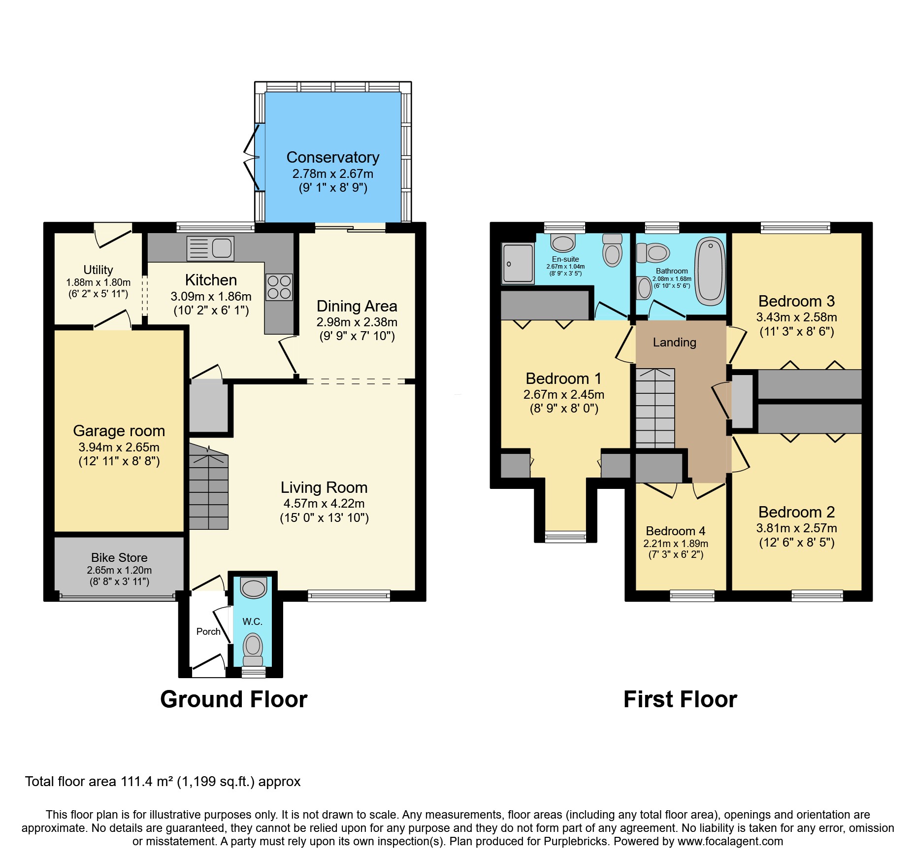 10, Lifeboat Way, Selsey floorplan