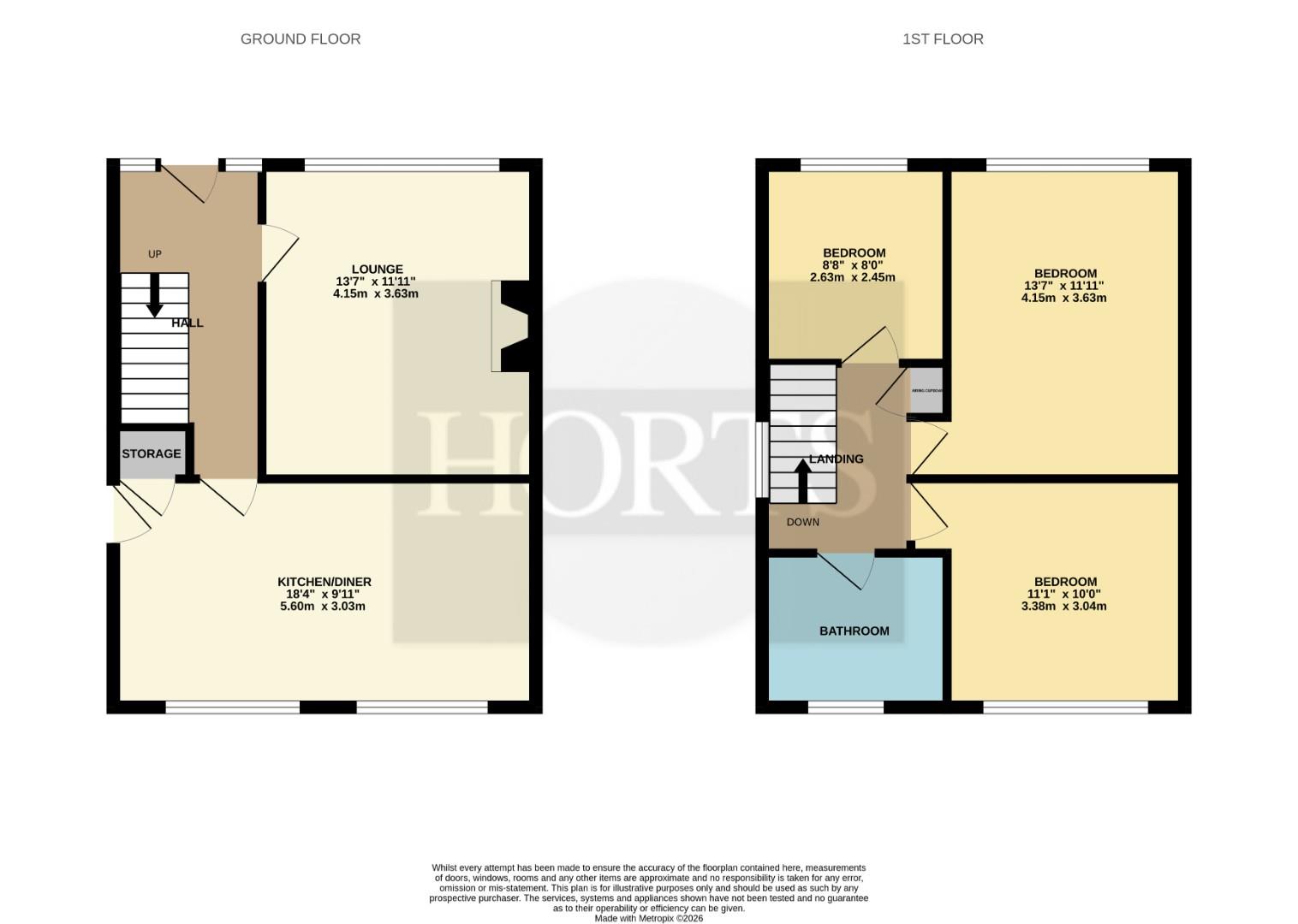 15, Georges Avenue, Northampton floorplan