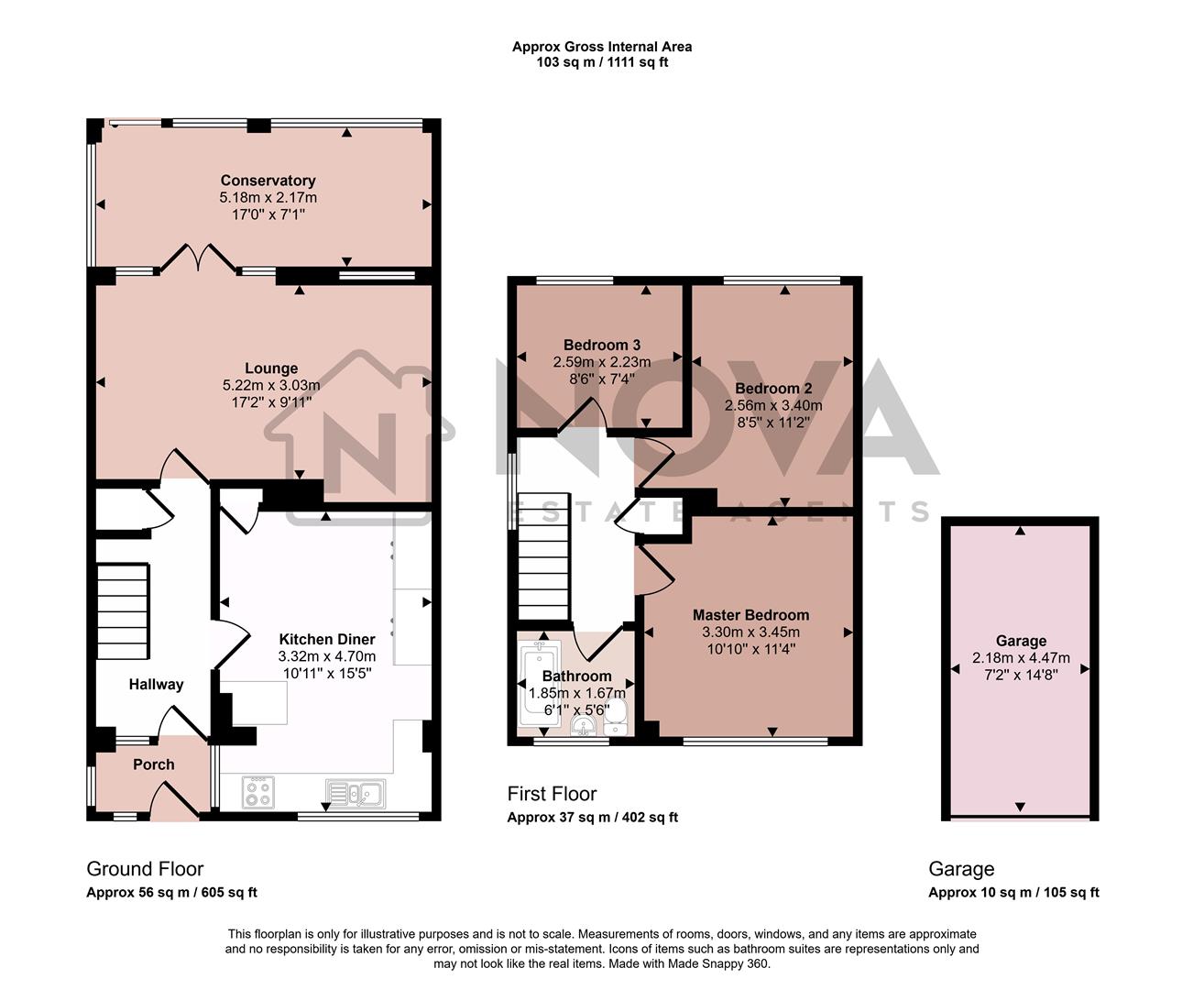 Bracklesham Gardens, Luton floorplan