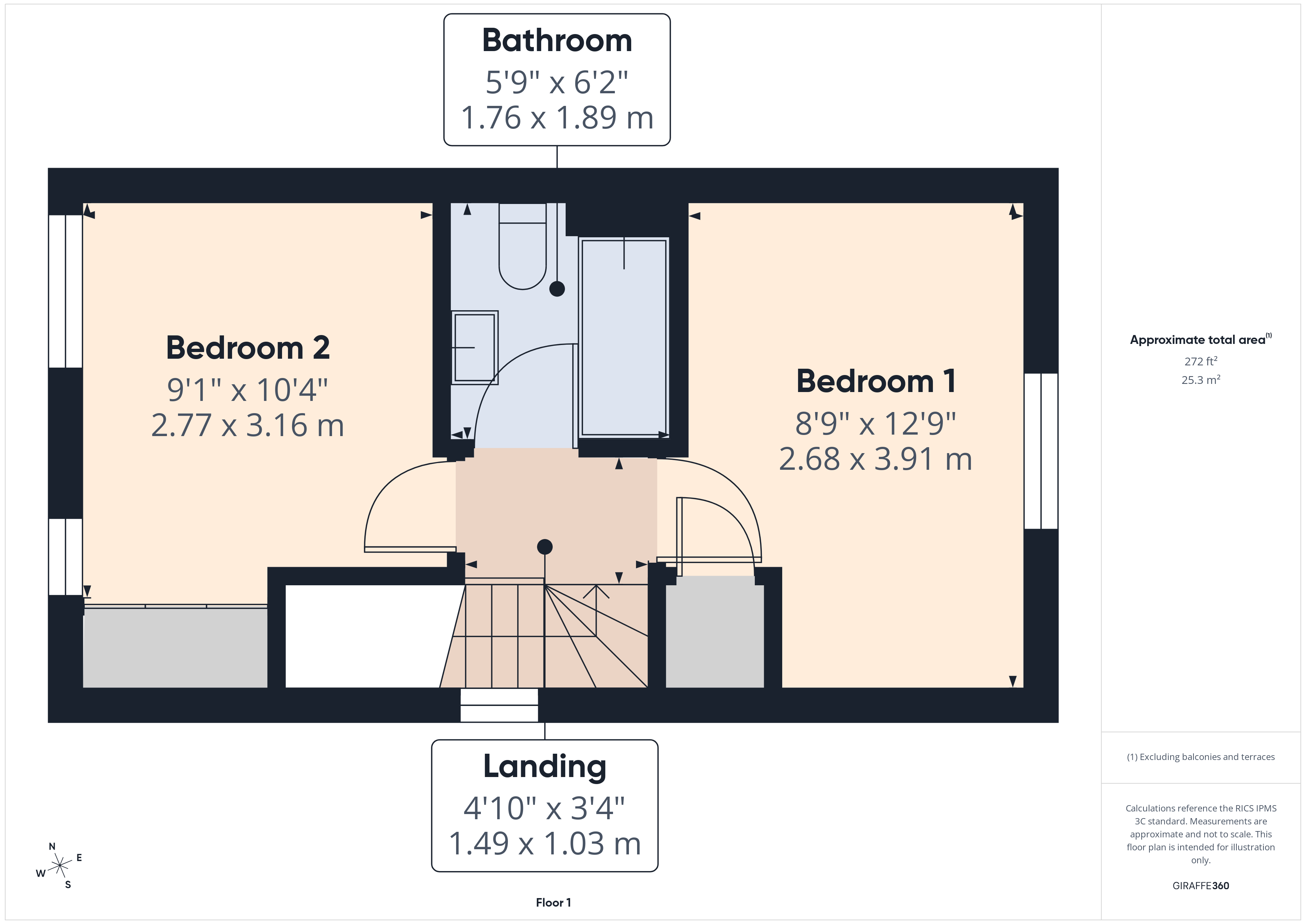 23, Woodland View, Devon floorplan
