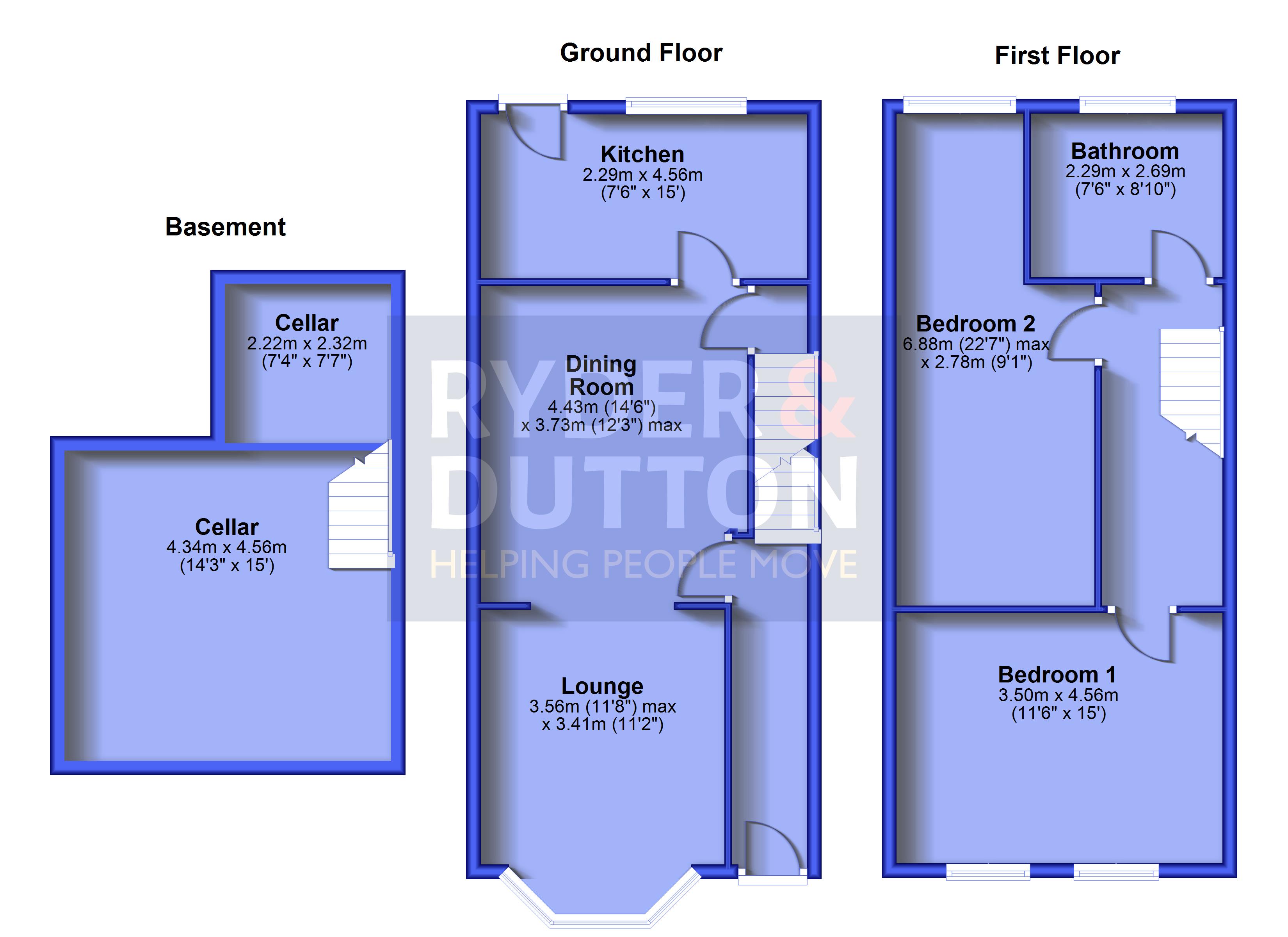 518, Rochdale Road, Oldham floorplan