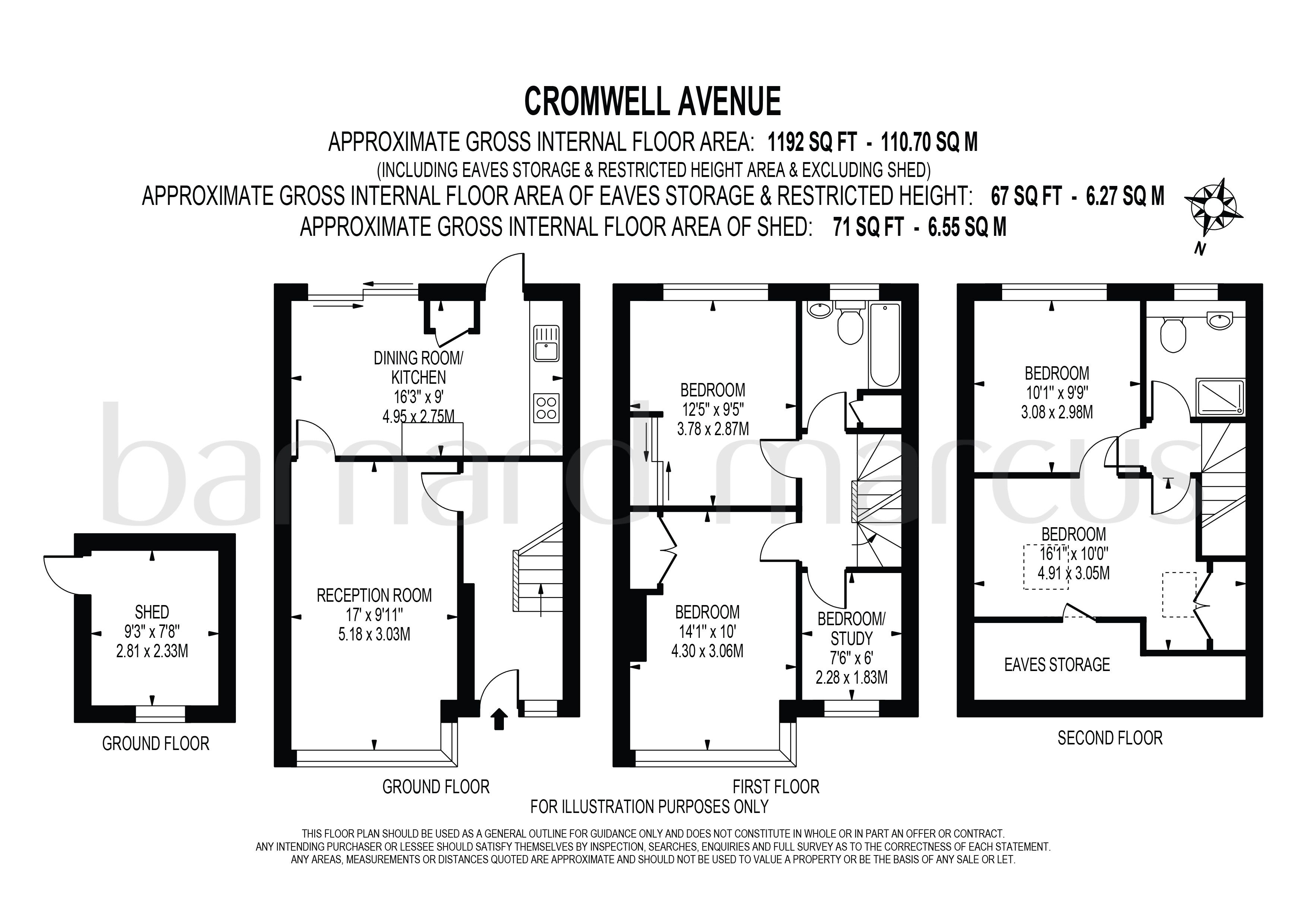 73, Cromwell Avenue, NEW MALDEN floorplan