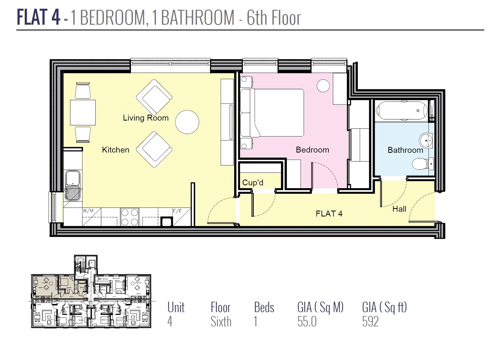 1 Bedrooms Flat for sale in Chiswick High Road, London W4