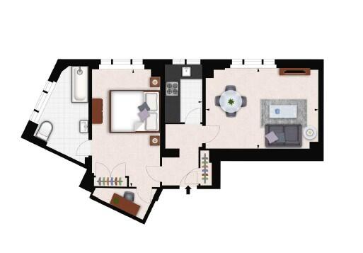 Flat 30, 39,, Hill Street, London floorplan
