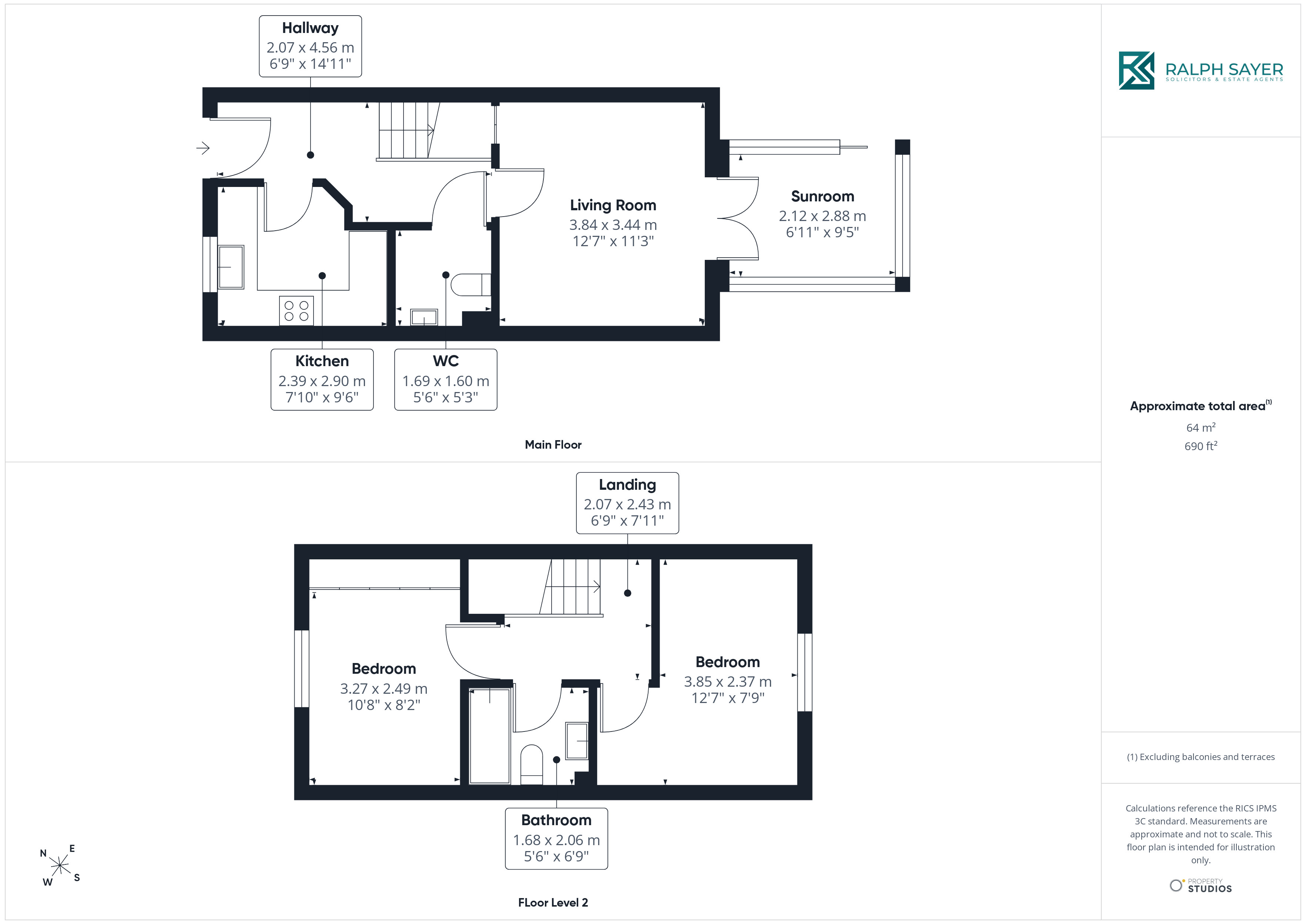 39, Auld Coal Road, Bonnyrigg floorplan