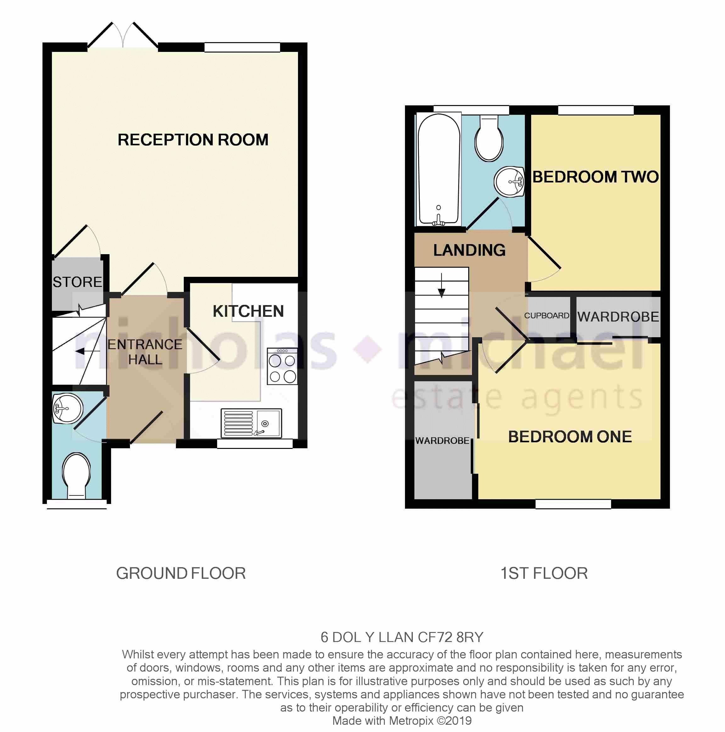 2 Bedrooms Terraced house for sale in Dol Y Llan, Miskin, Pontyclun CF72