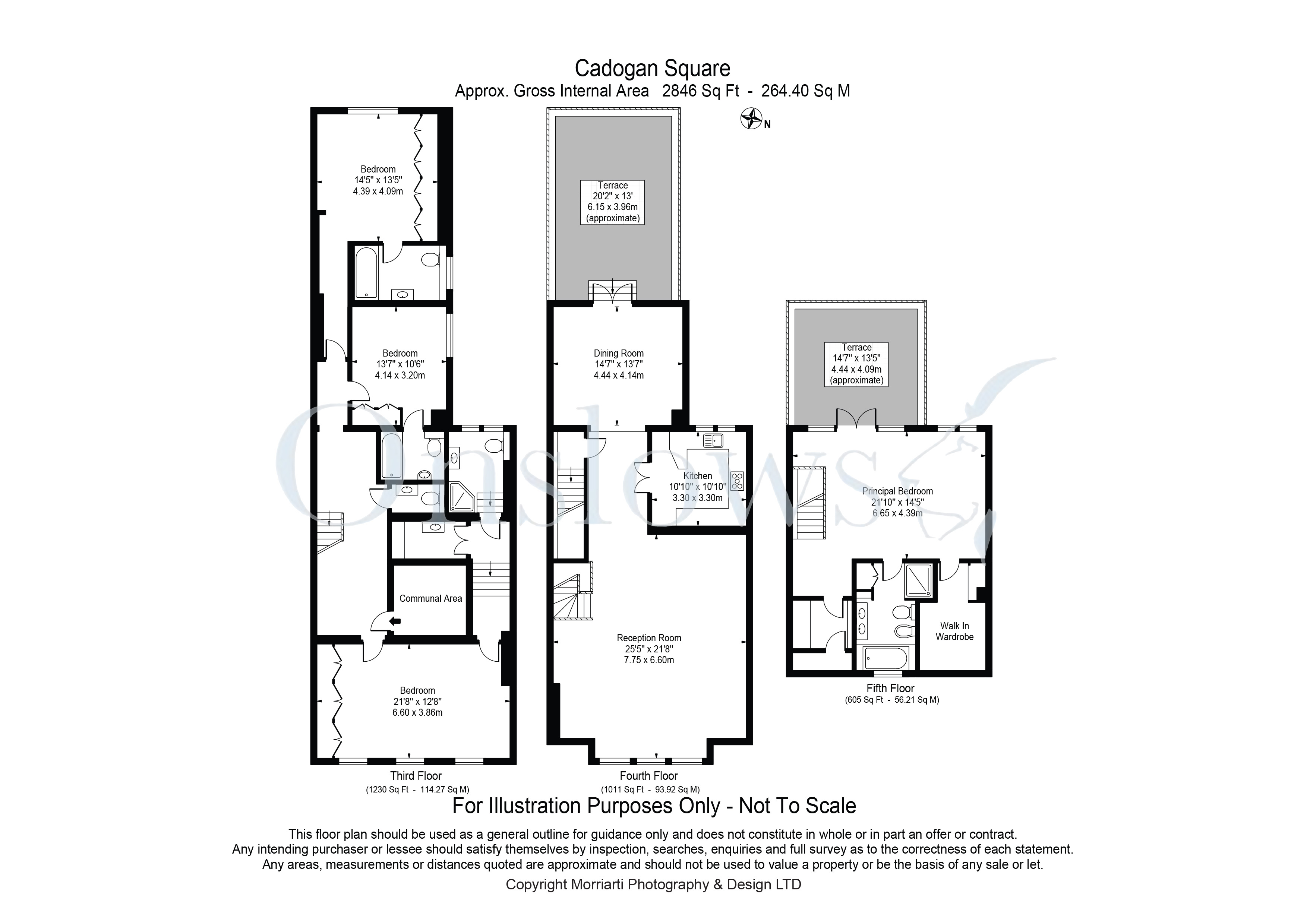 Cadogan Square, London floorplan