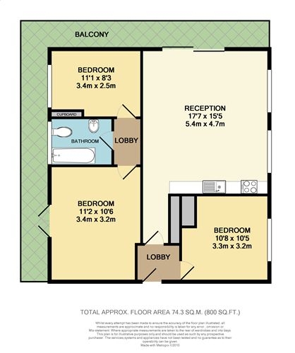 3 Bedrooms Flat to rent in St. Pancras Way, London NW1