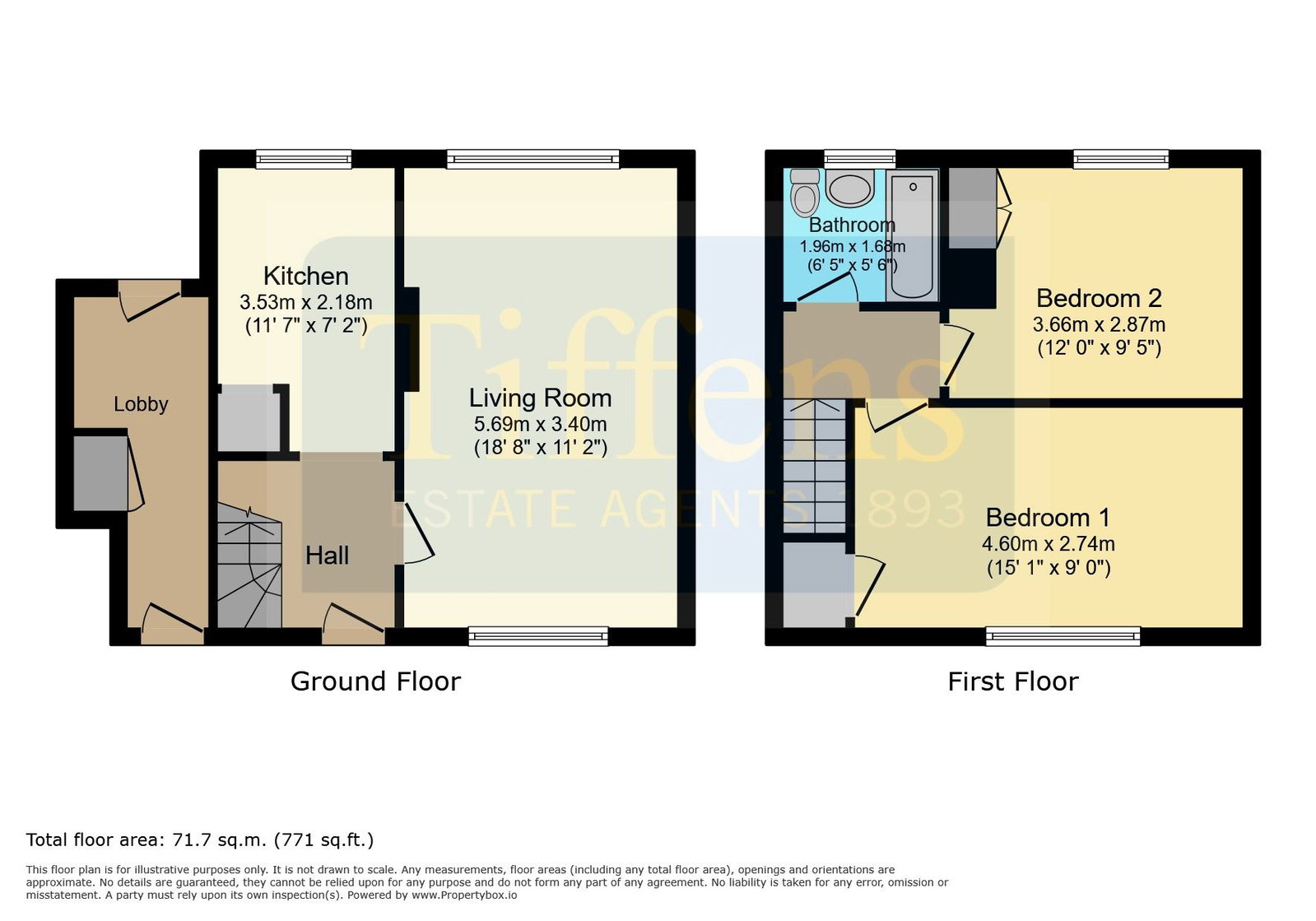 Eldon Drive, Carlisle floorplan