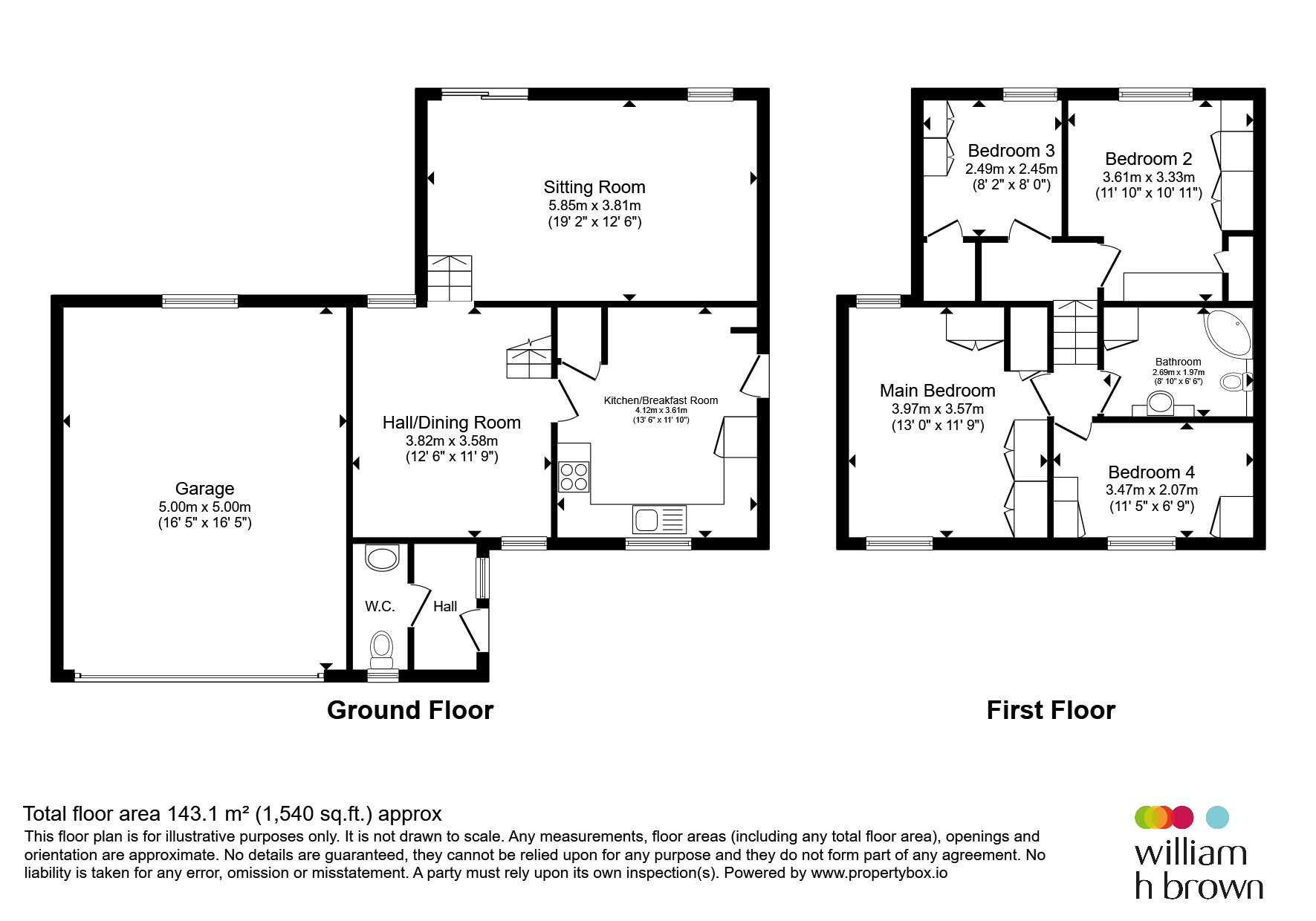 5, Haworth Crescent, Rotherham floorplan