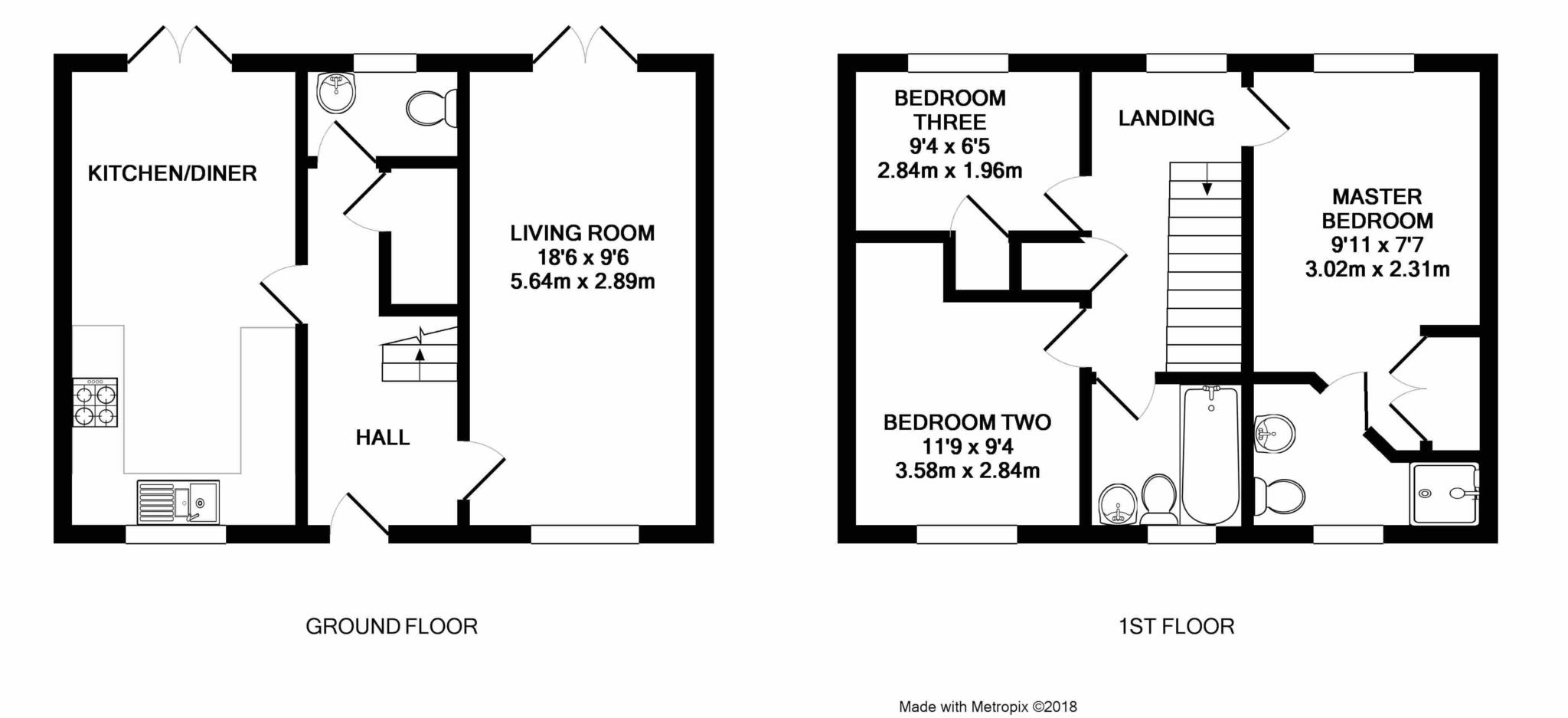 3 Bedrooms Detached house for sale in Heron Grove, Bracknell RG12