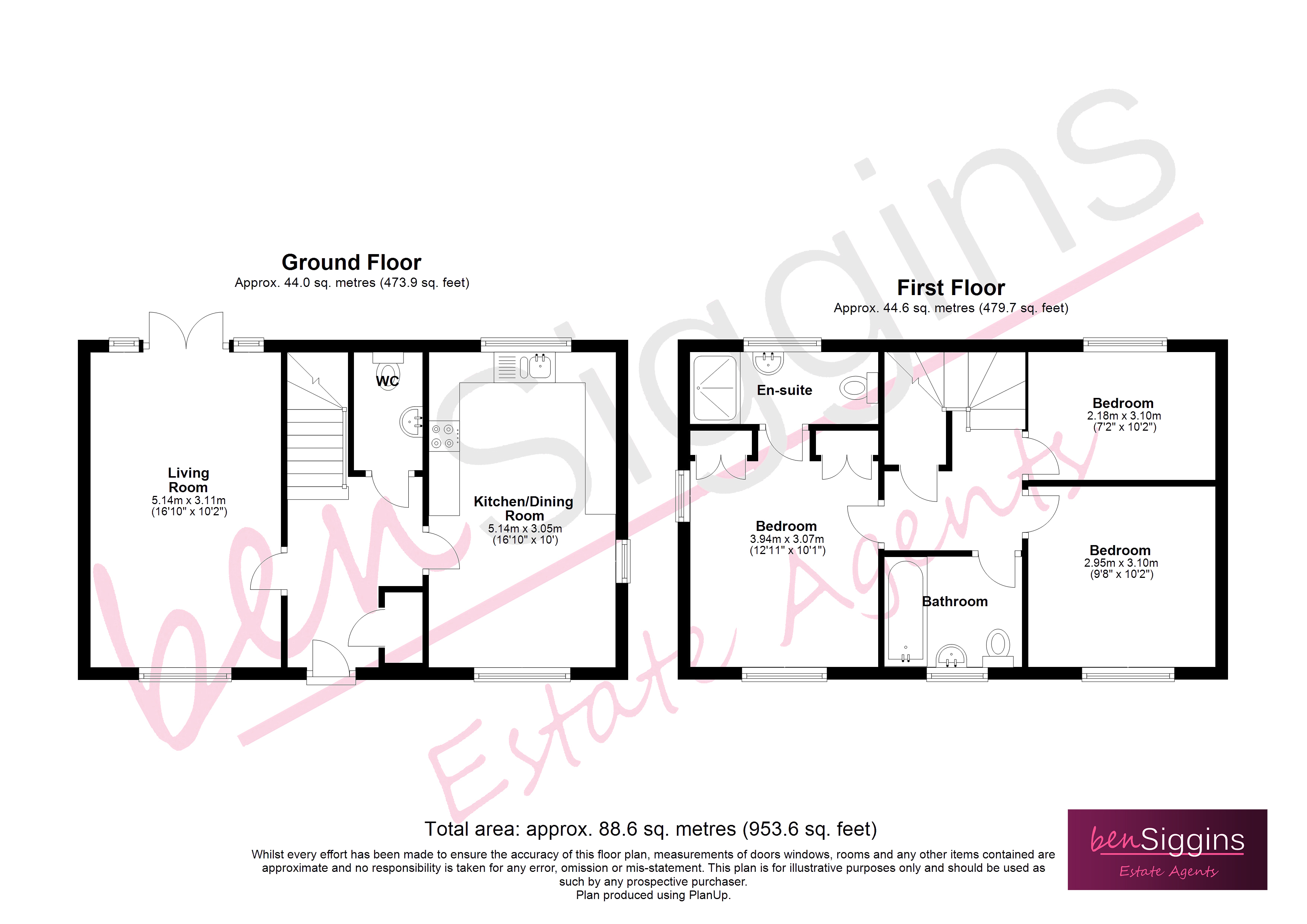 27, Gilbert Way, Maidstone floorplan