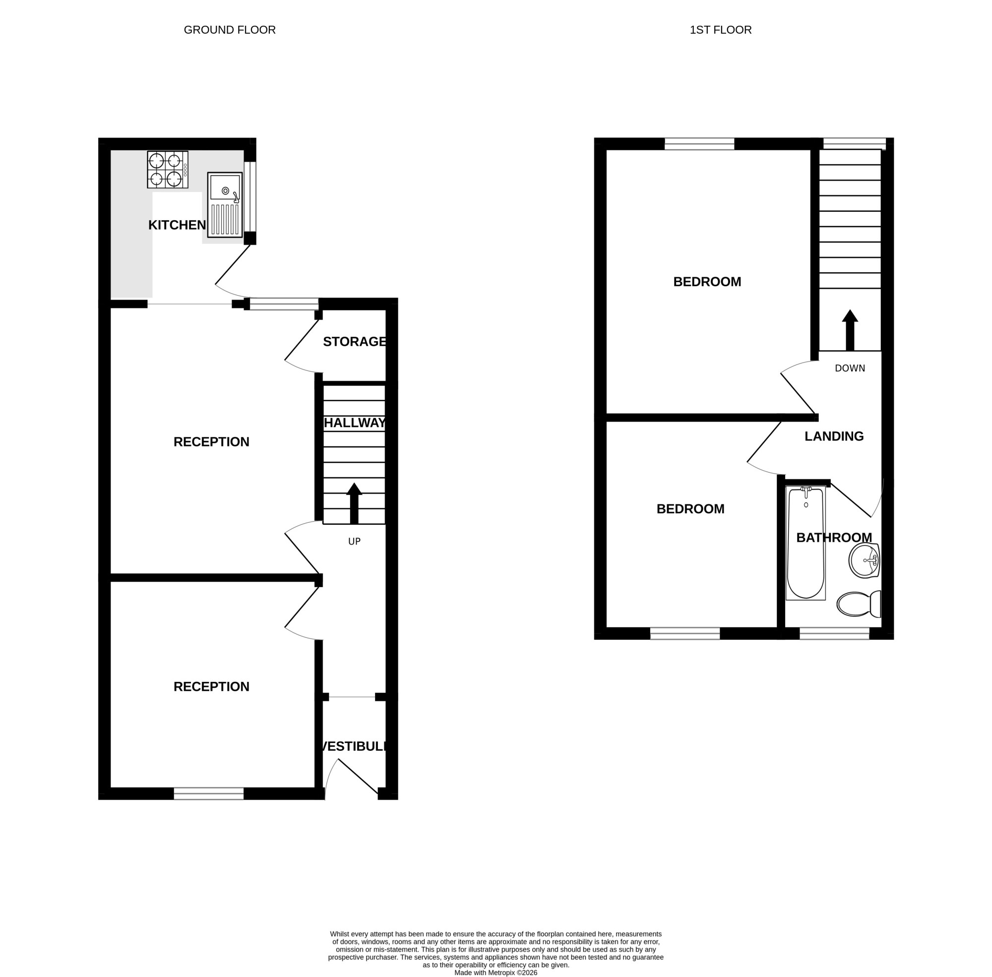 1, Stanleyfield Road, Preston floorplan