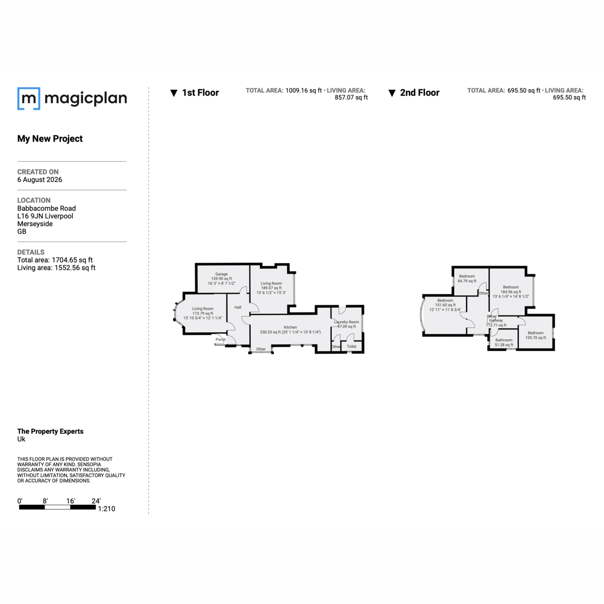 42, Babbacombe Road, Liverpool floorplan