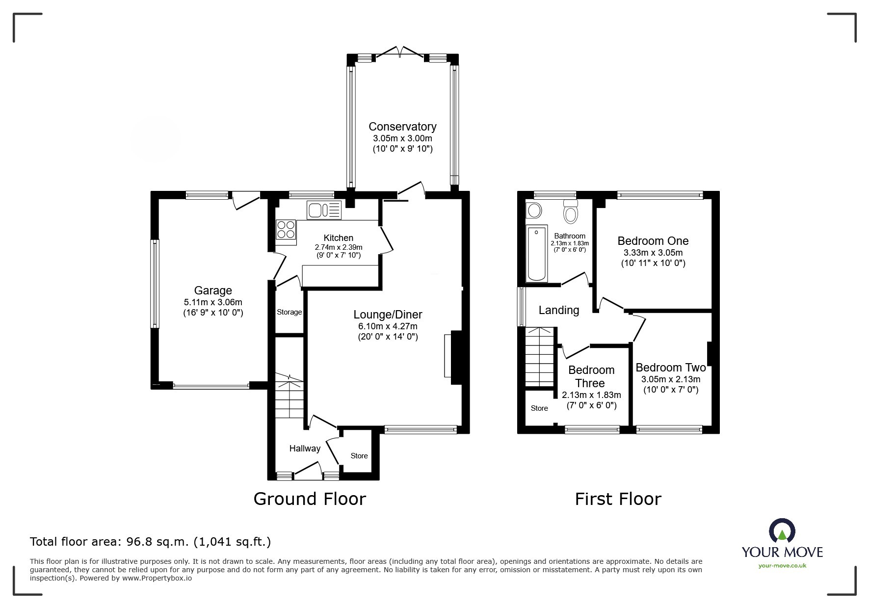 8, Cromore Close, Leicestershire floorplan