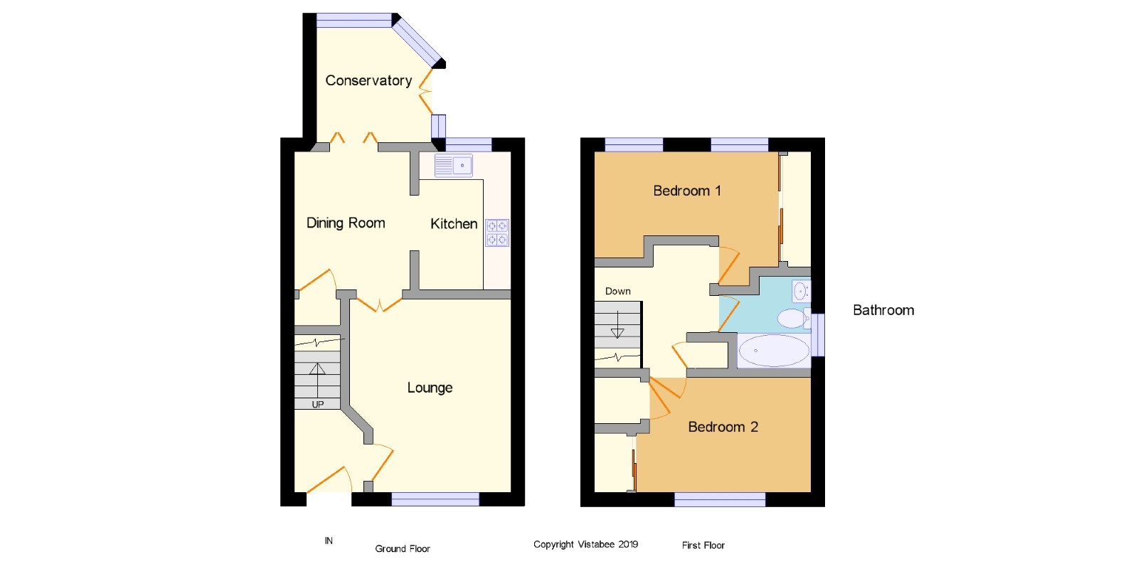 2 Bedrooms Semi-detached house for sale in Forge Road, Ayr, South Ayrshire, Scotland KA8