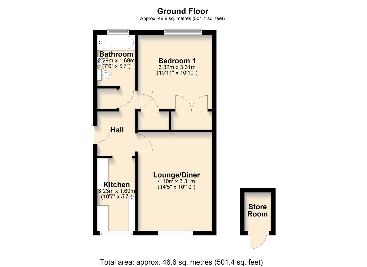 31A, Bull Street, Stratford-Upon-Avon floorplan