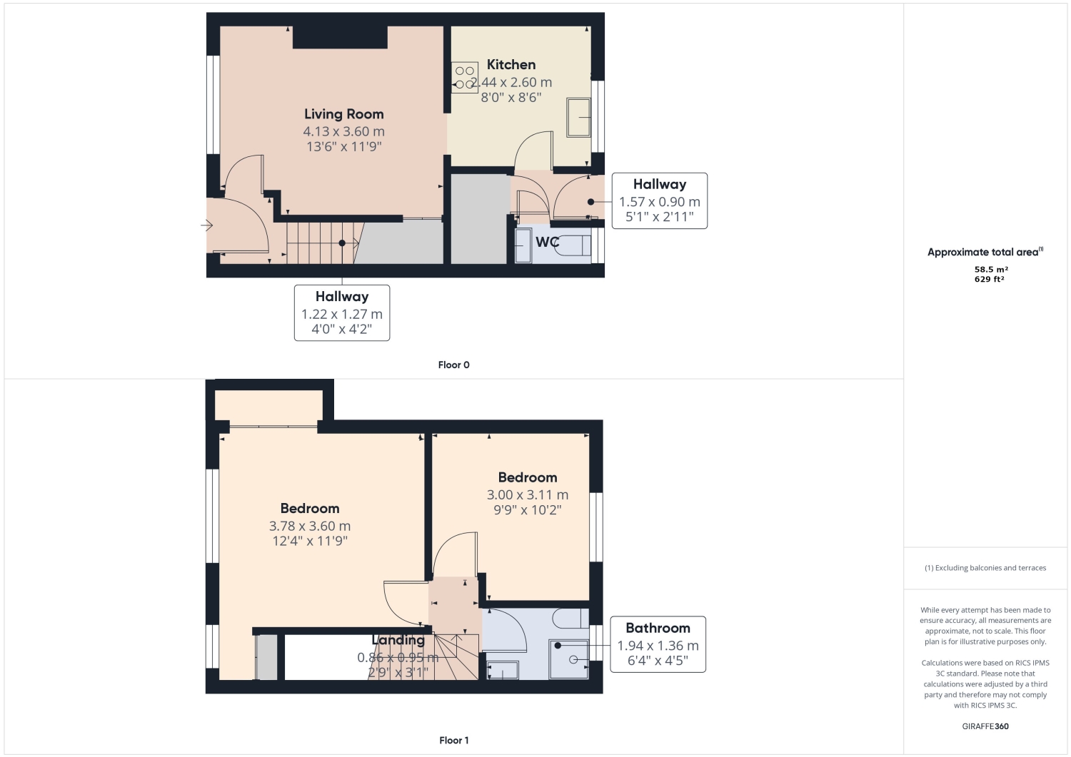 15, Humphrey Road, Sheffield floorplan