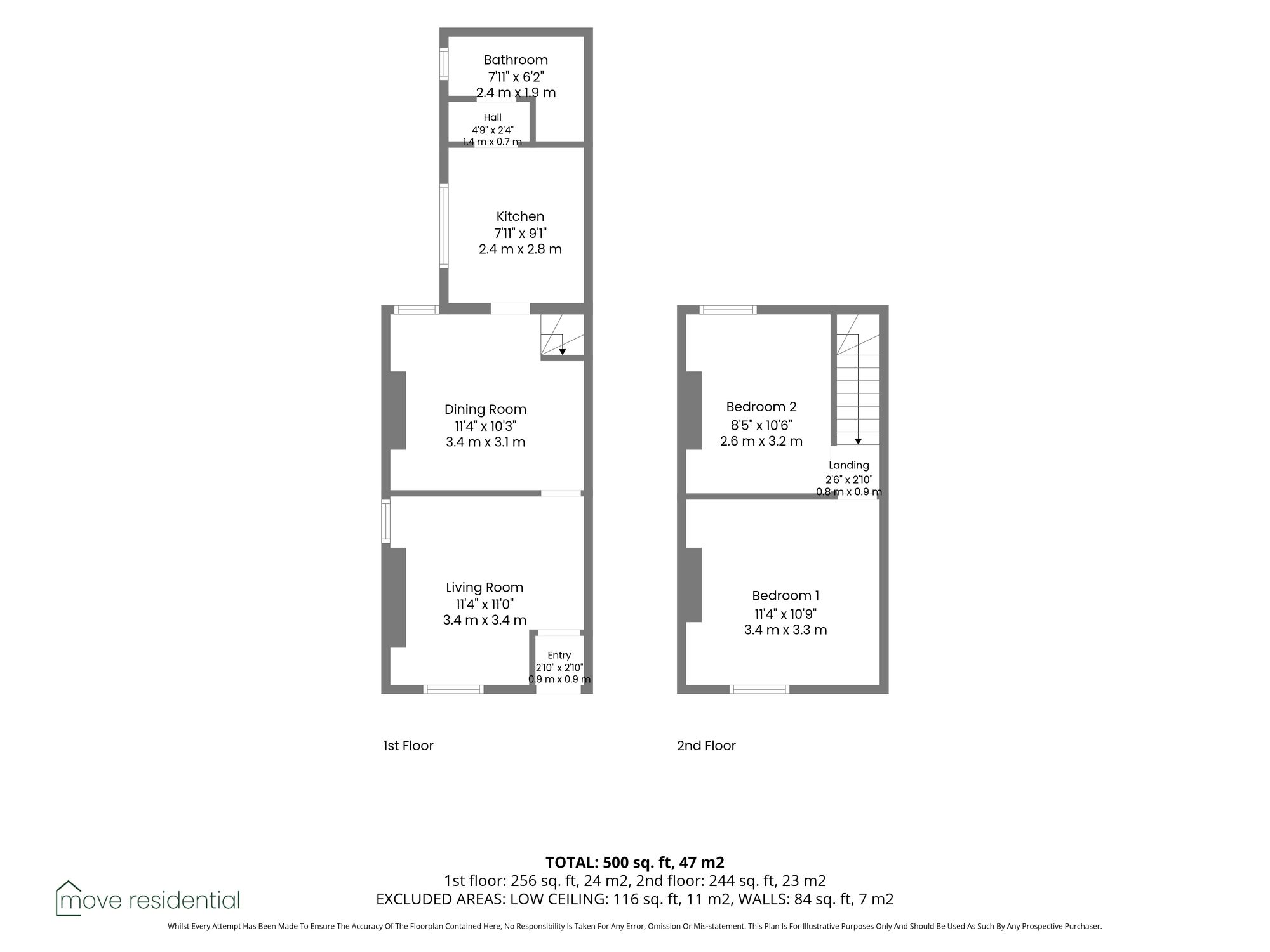 89 Grantham Street, Liverpool floorplan