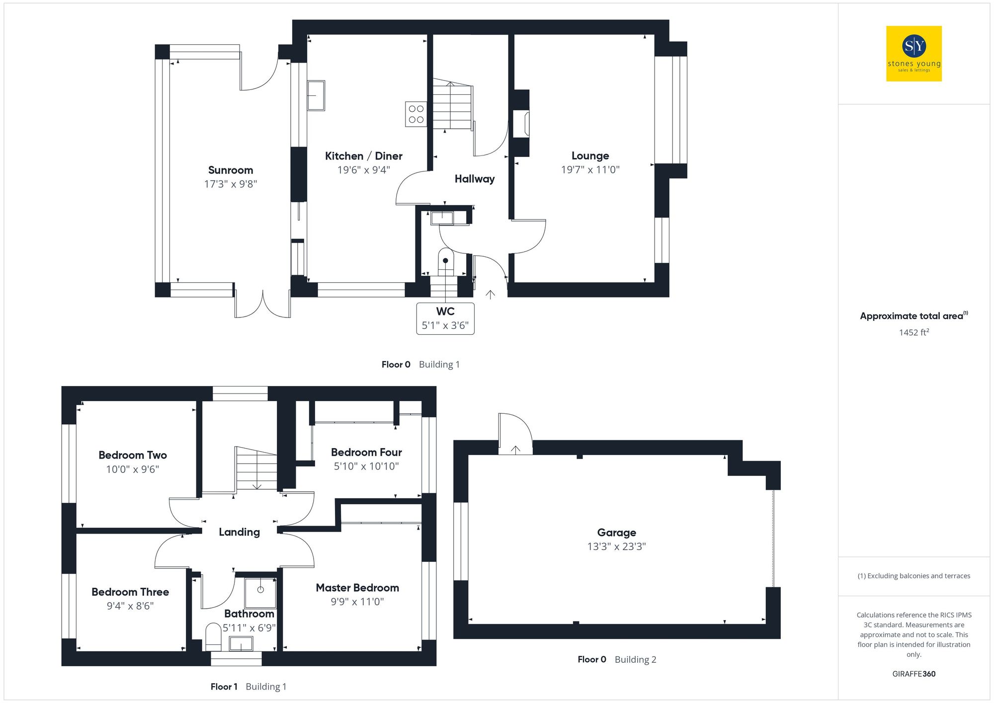 5 Hollies Close, Blackburn floorplan