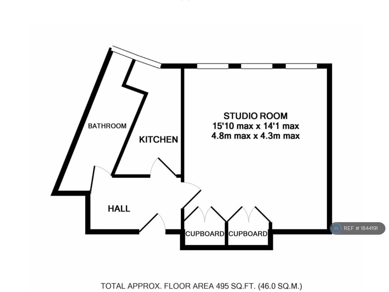 Furze Hill, Hove floorplan