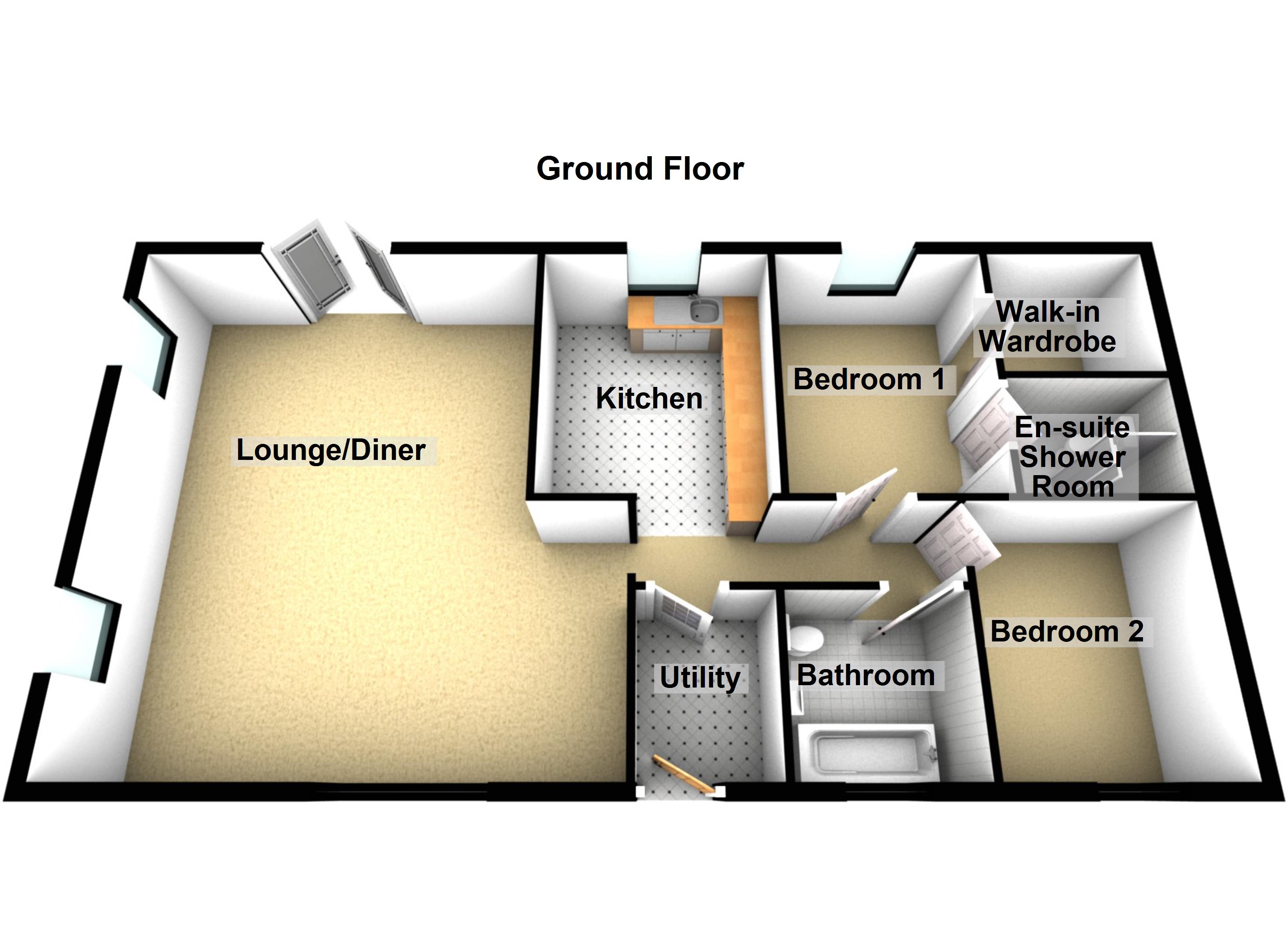 54, The Elms, Loughton floorplan