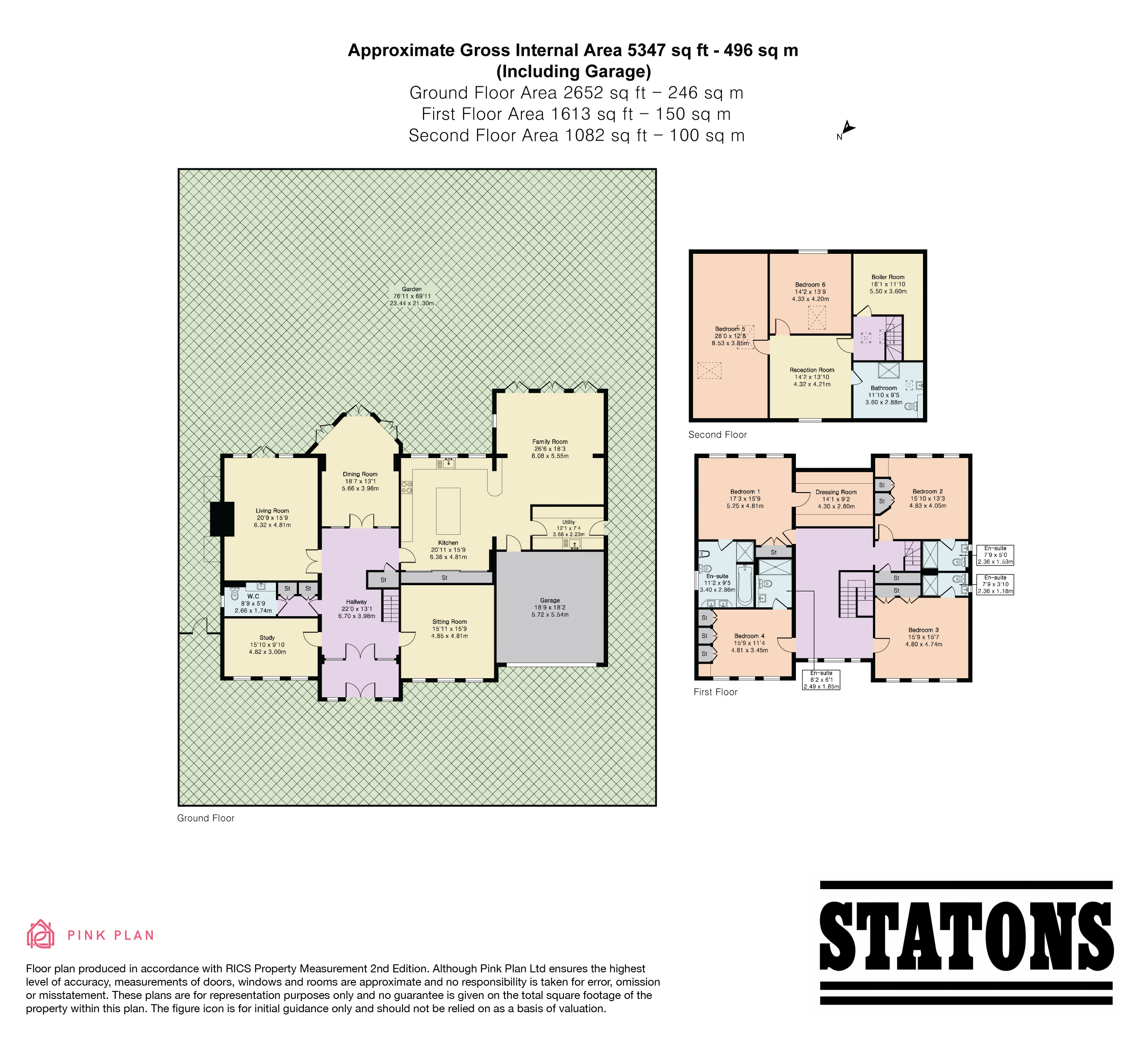 Lancaster Grange, 104, Camlet Way, Hadley Wood floorplan