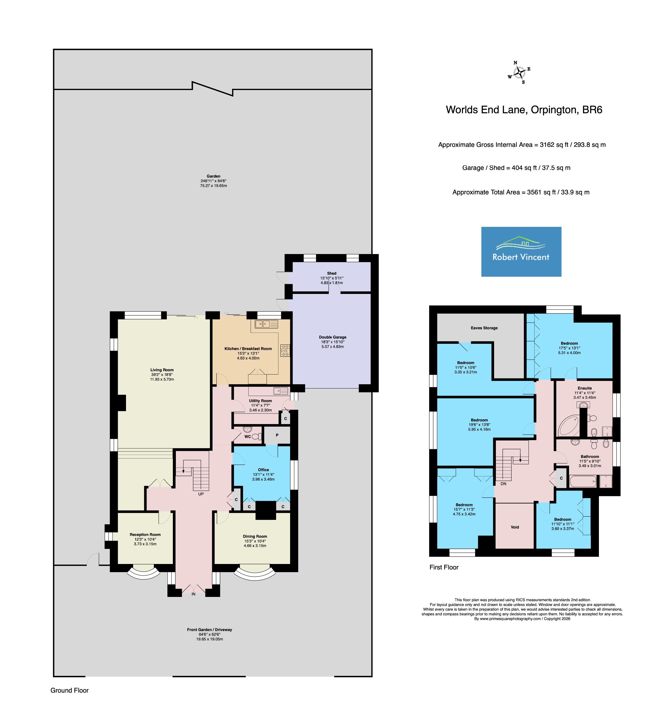 162 Worlds End Lane, Orpington floorplan